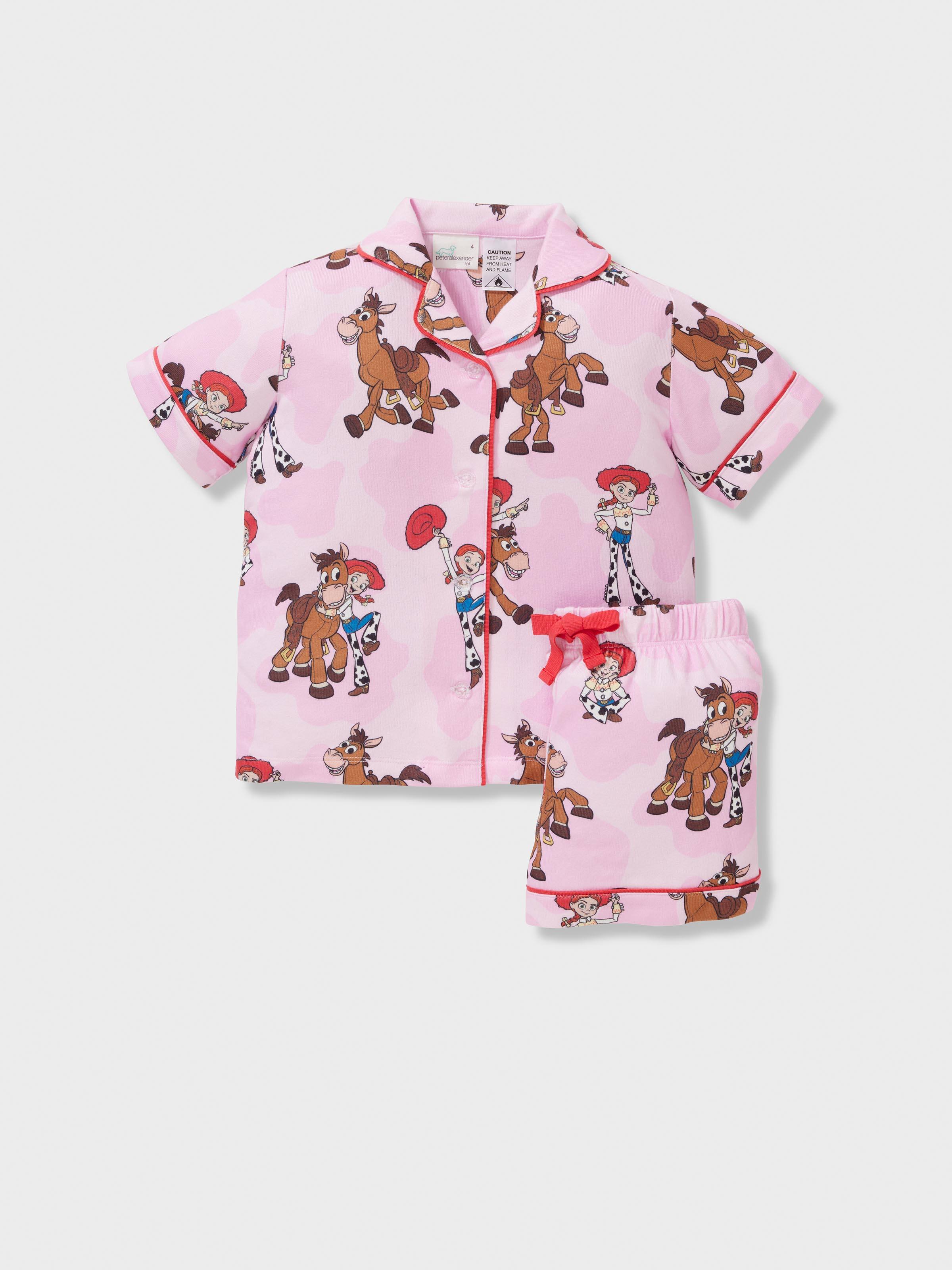 Jnr Girls Toy Story Jessie Plush Short Classic Pj Set