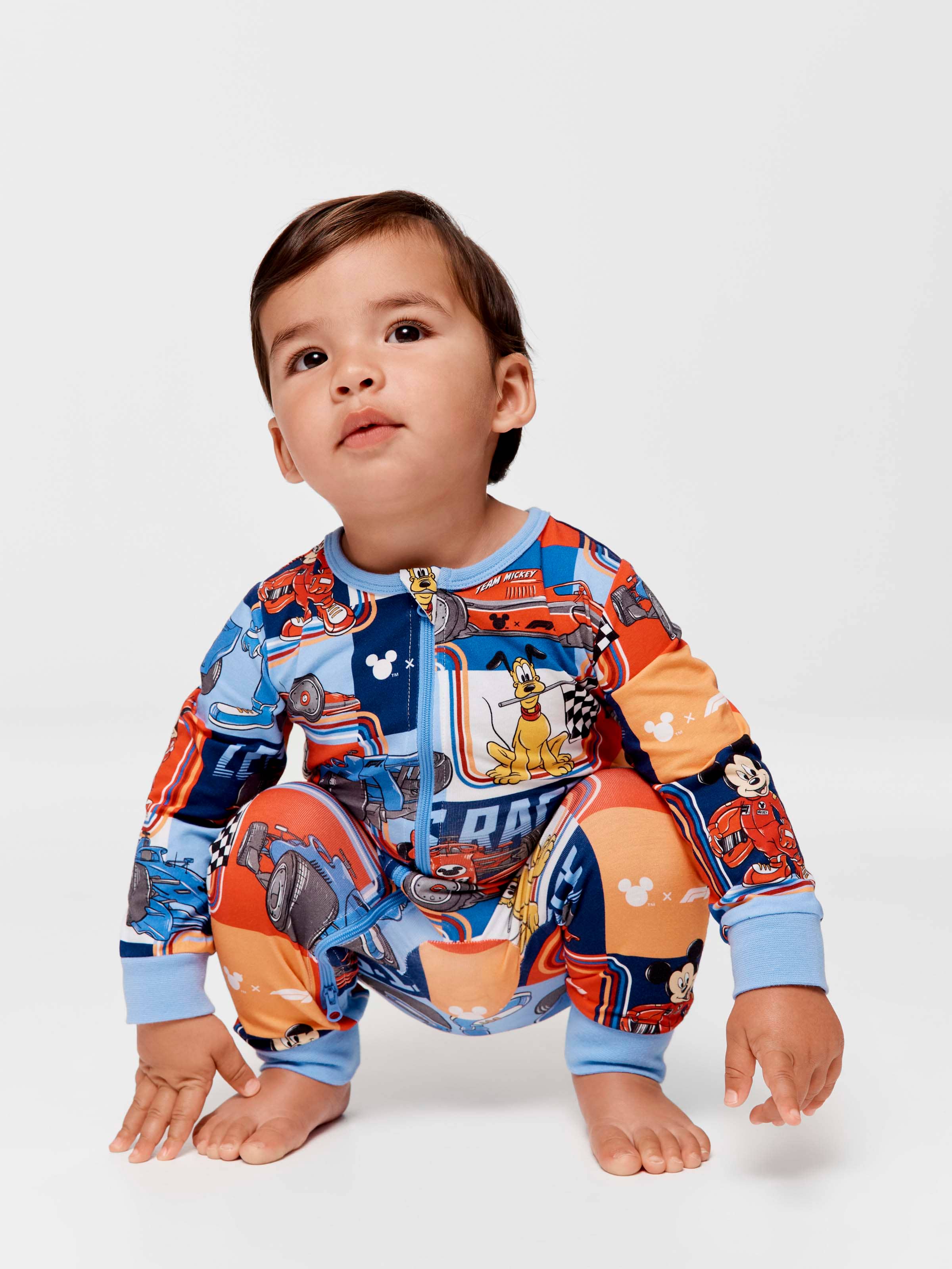 Baby F1 X Mickey Jumpsuit