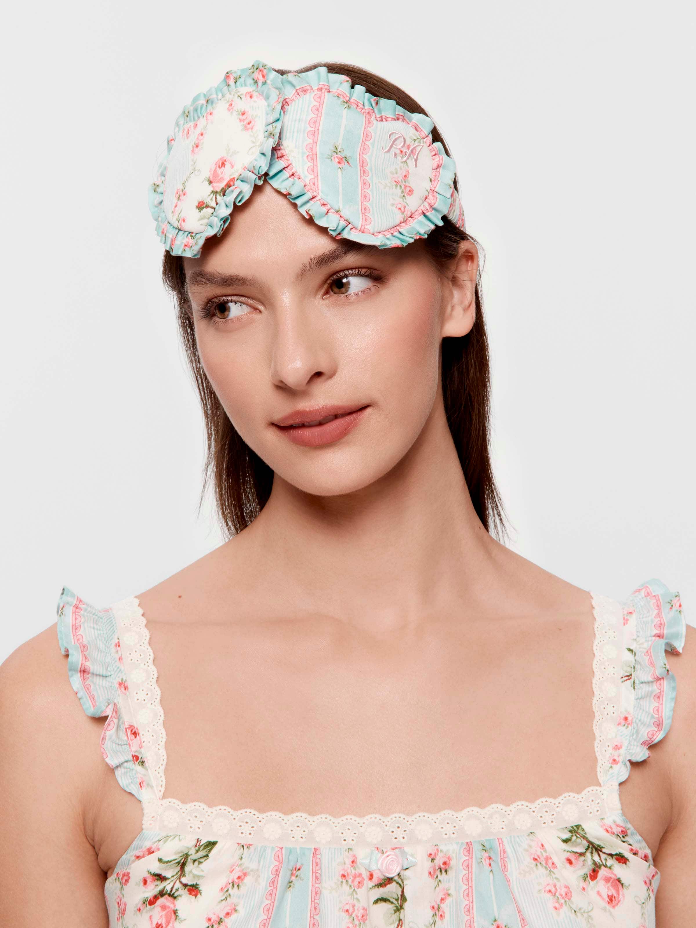 Vintage Heart Eye Mask