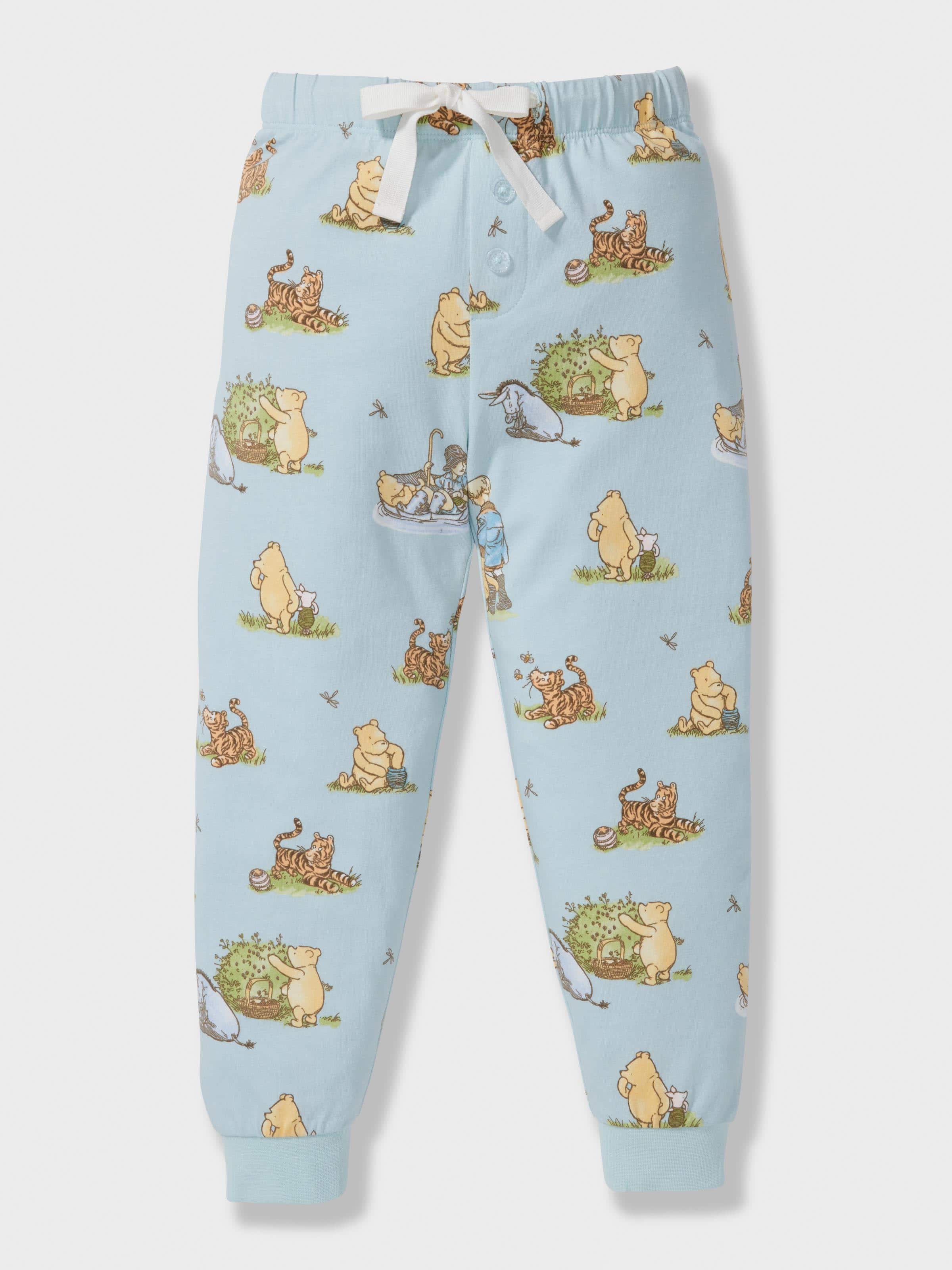 Jnr Boys Winnie The Pooh Long Pj Set