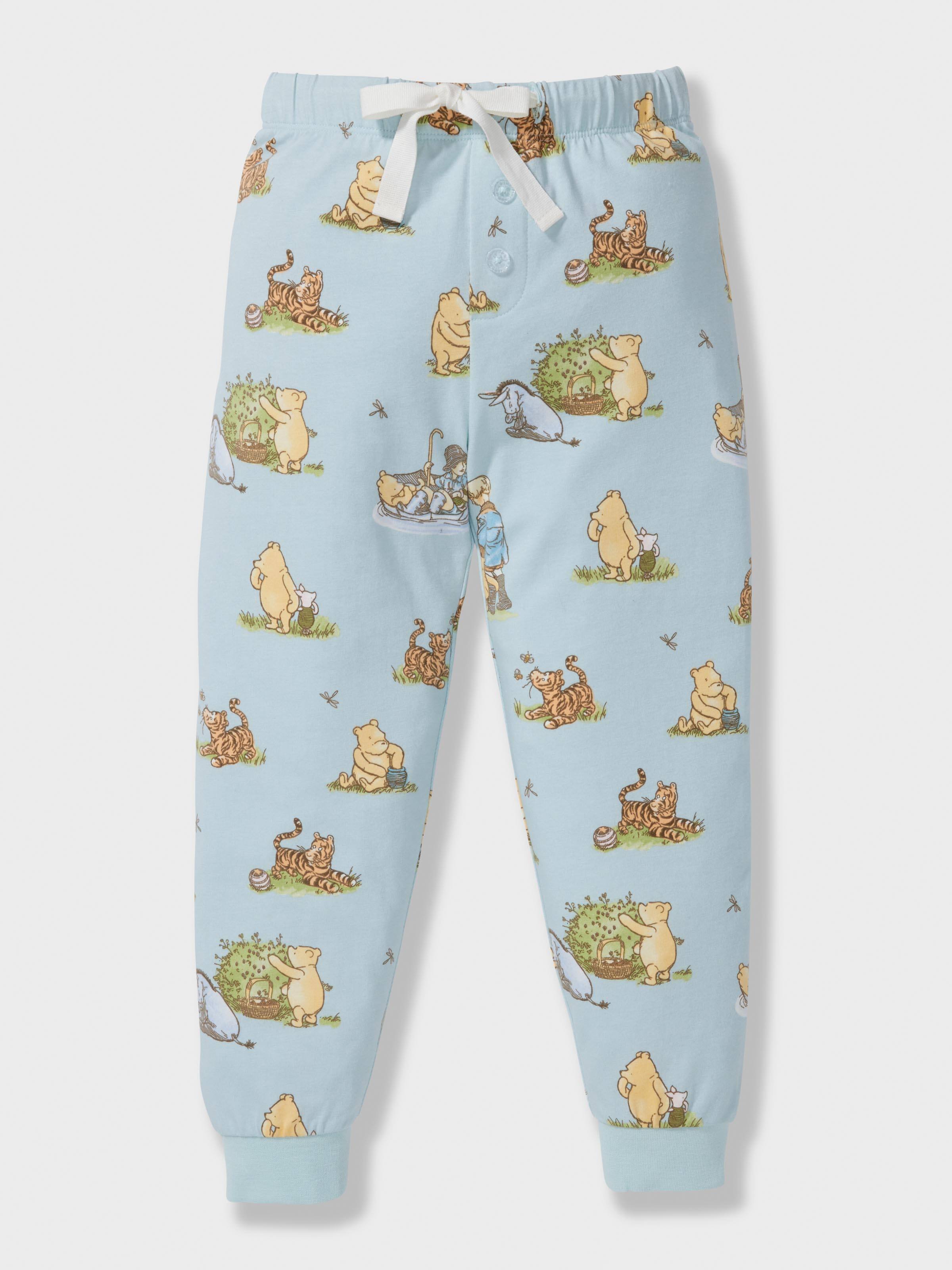 Jnr Boys Winnie The Pooh Long Pj Set