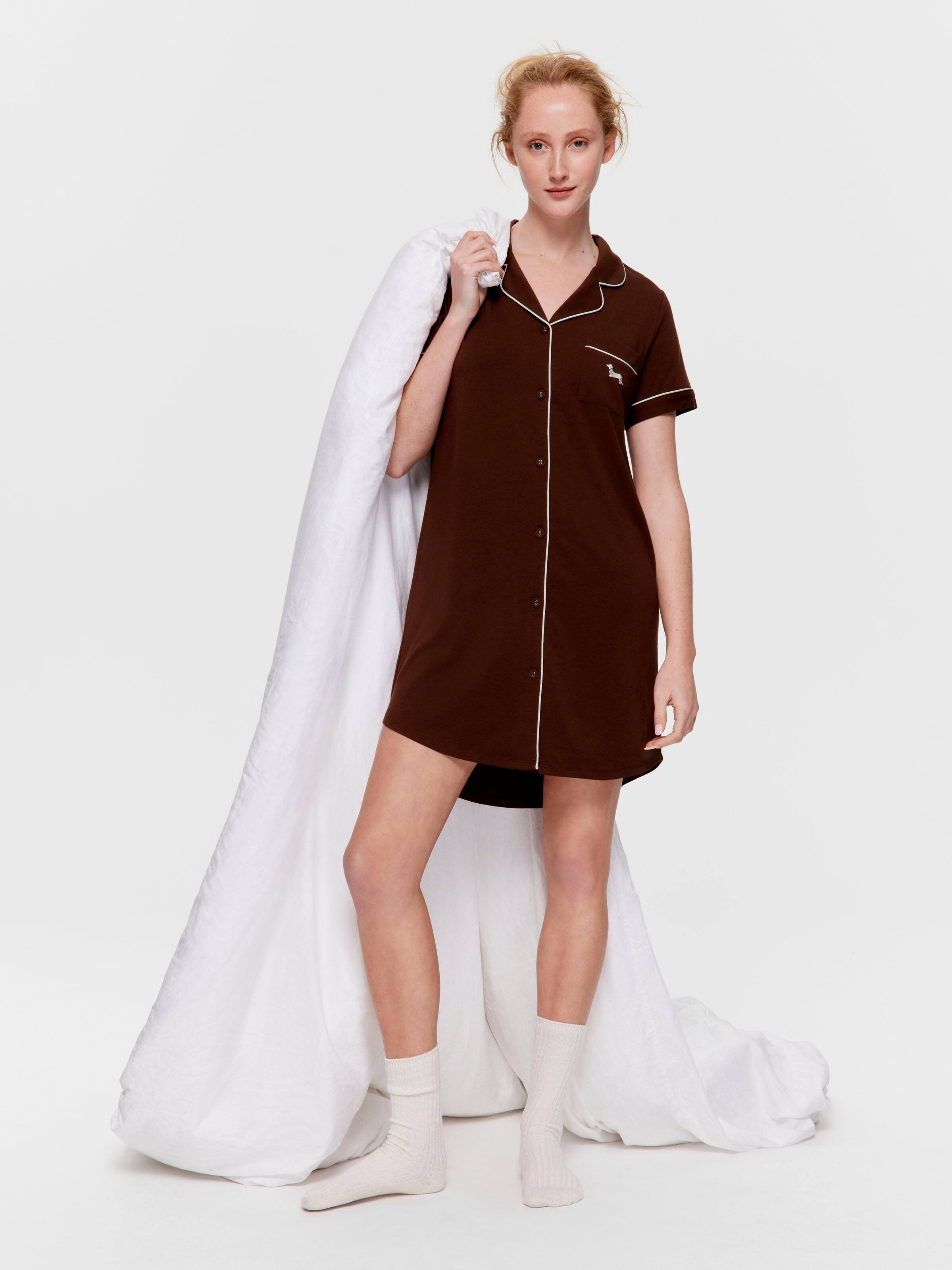 Chocolate Bamboo Nightshirt