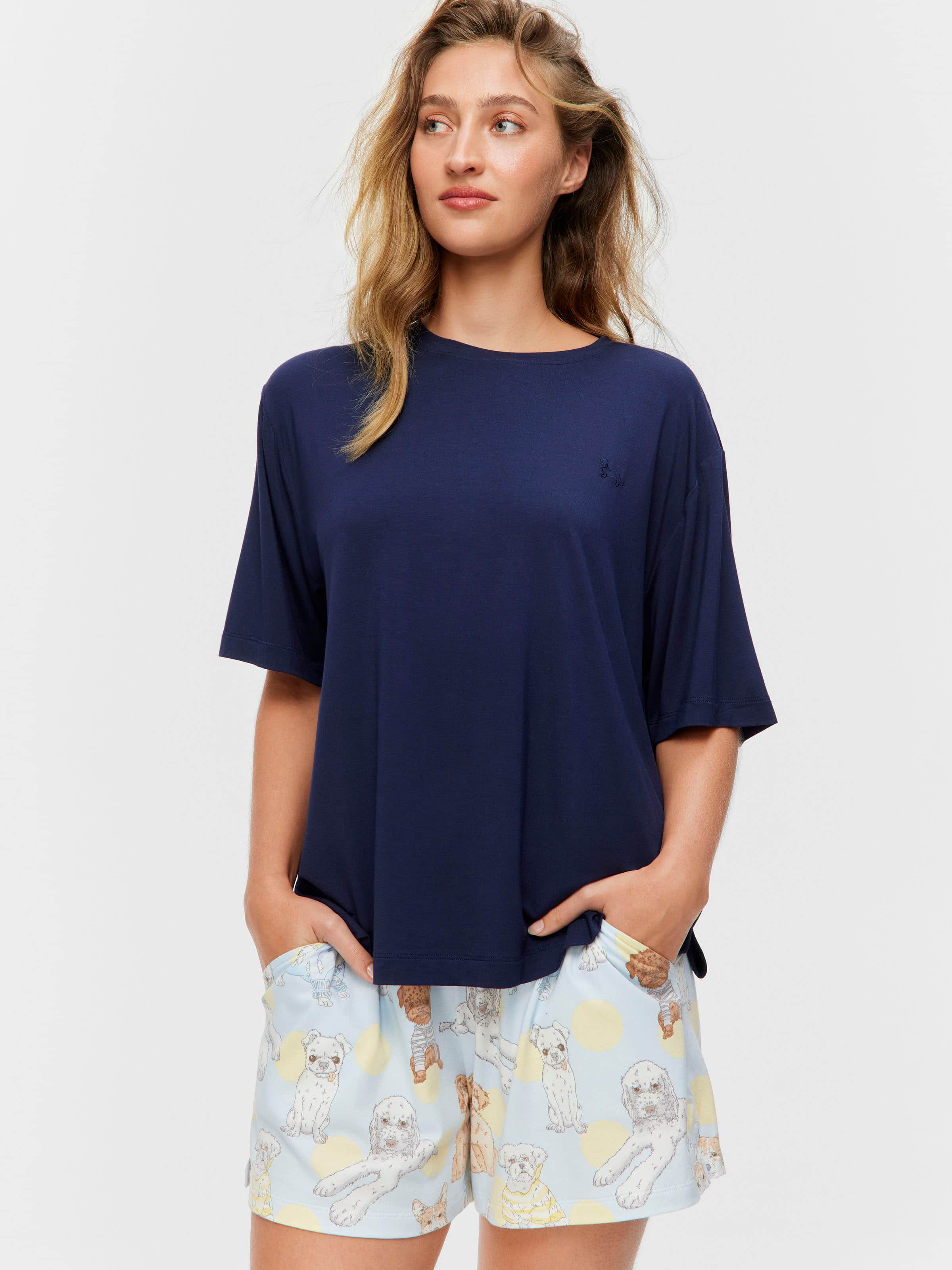 Drape Boyfriend Fit Tshirt