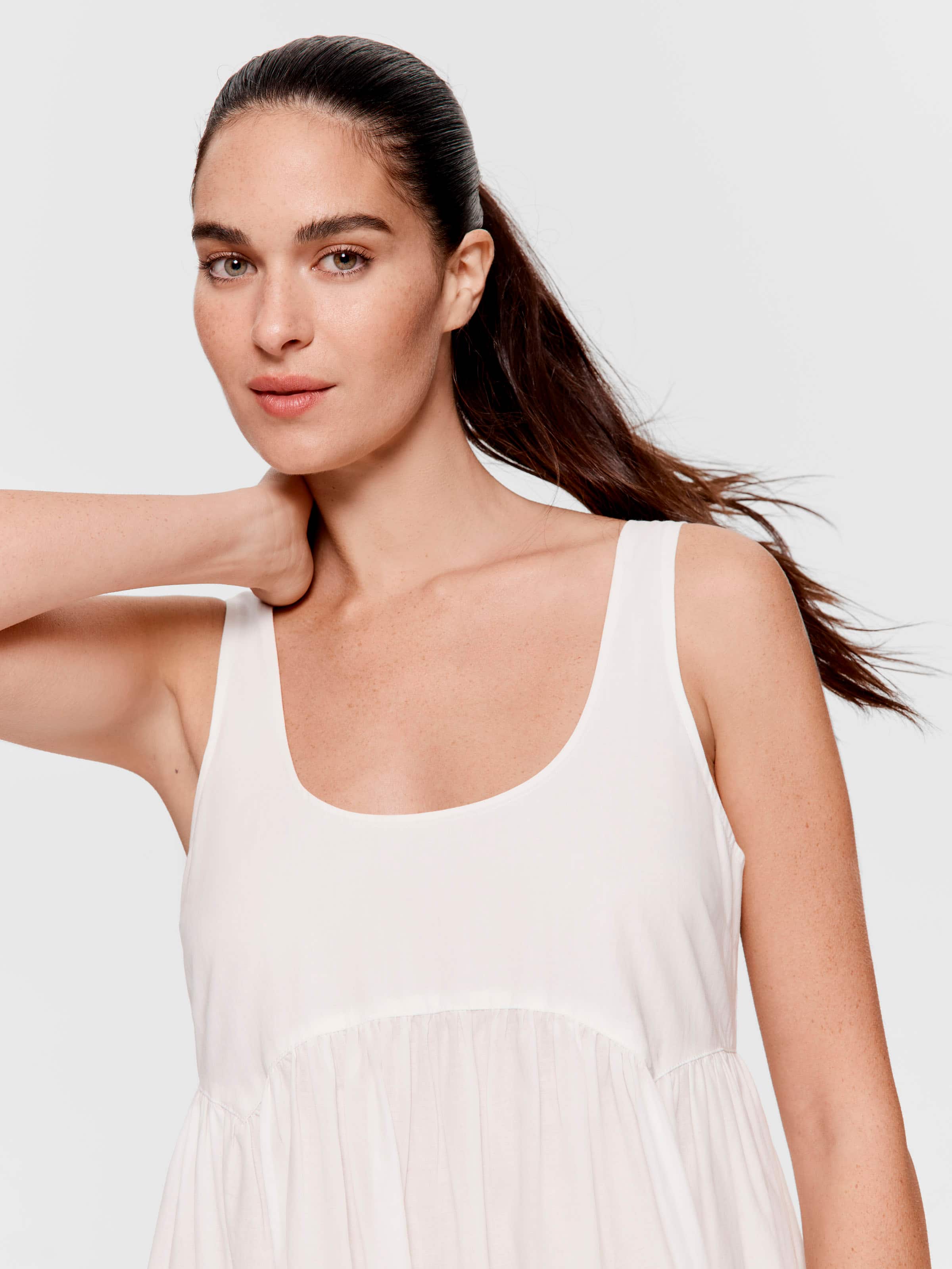 White Broderie Cotton Nightdress