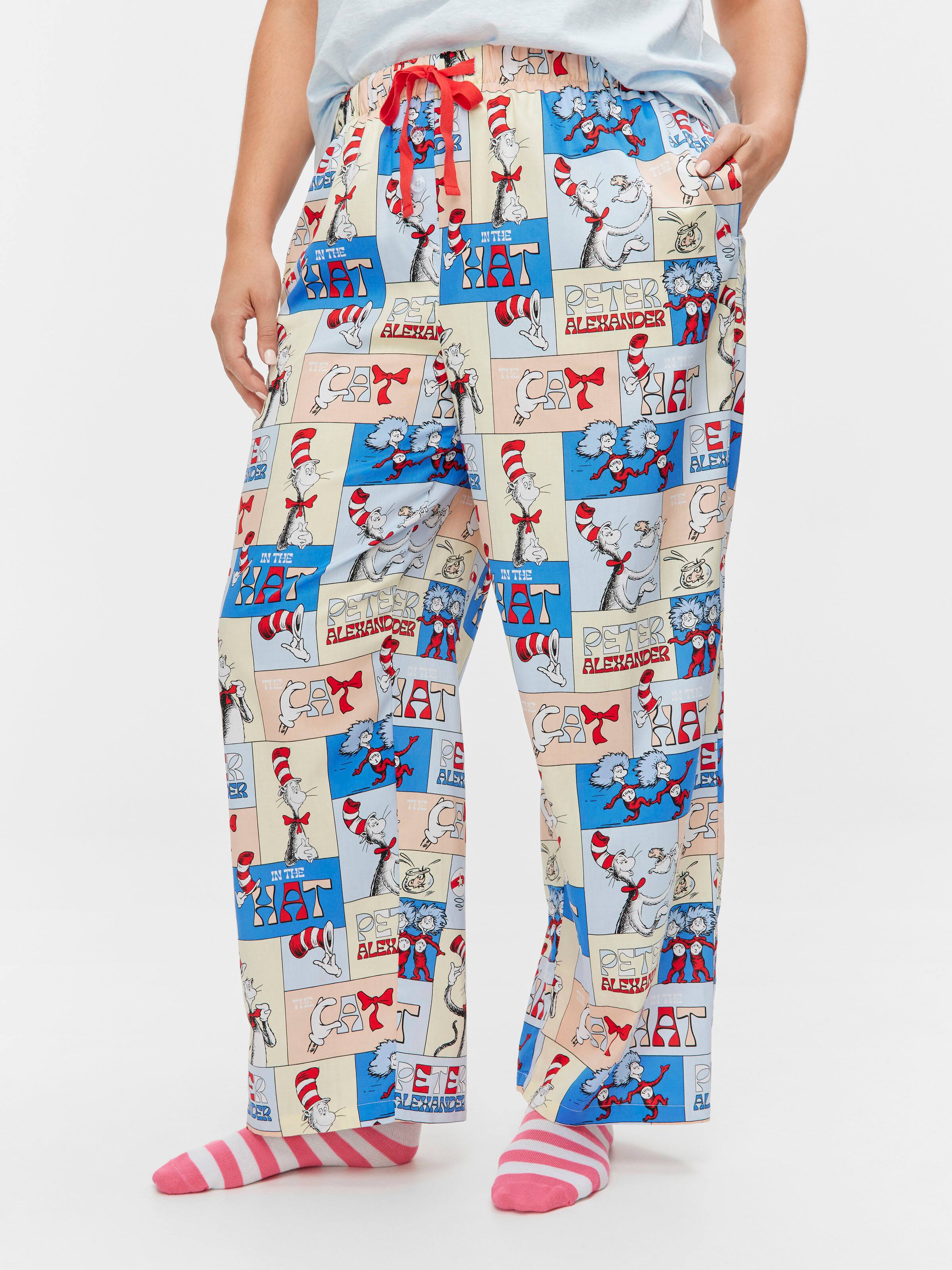 P.A. Plus Dr Seuss 100% Cotton Classic Pj Bottom