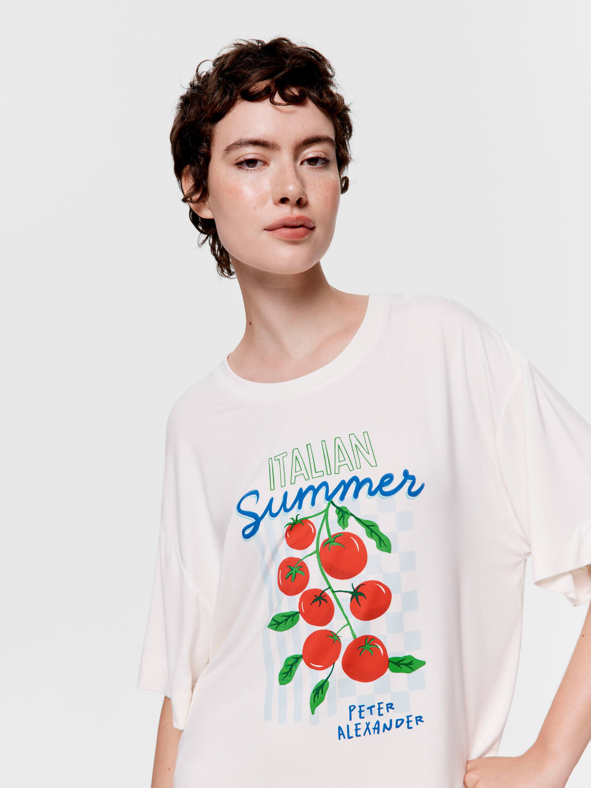 Italian Summer Bamboo Jersey Tshirt