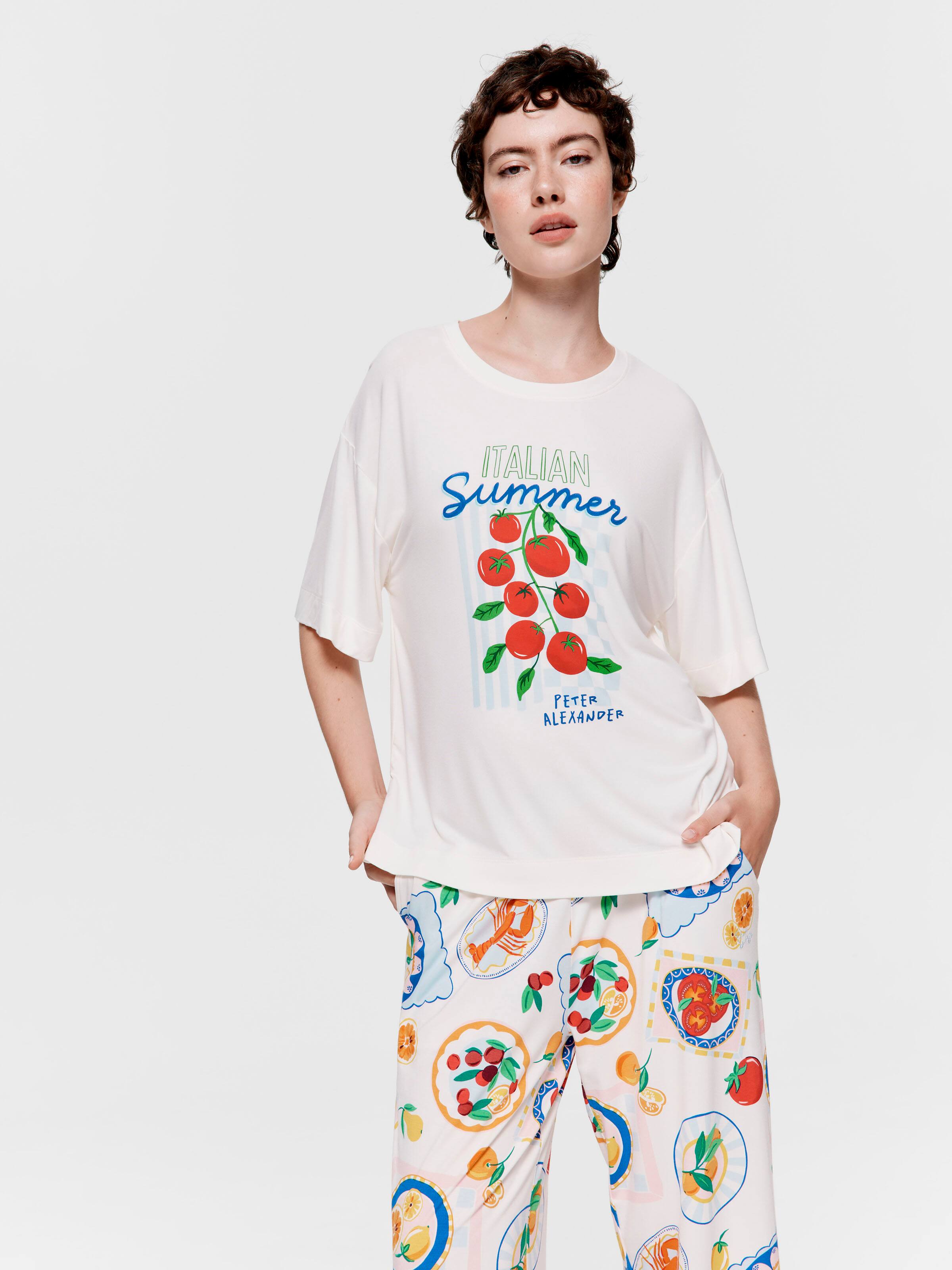 Italian Summer Bamboo Jersey Tshirt