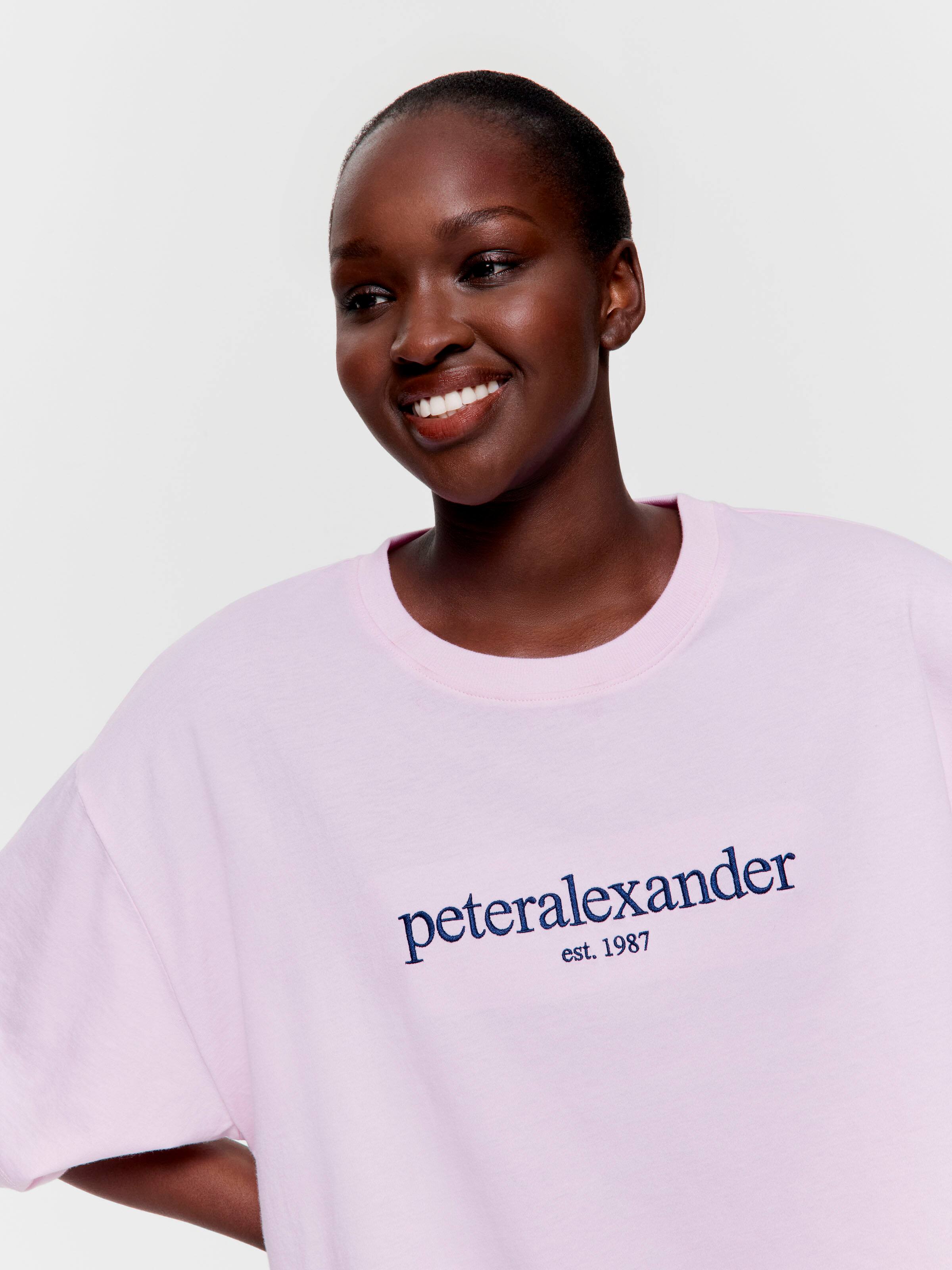 Pink Heritage 100% Cotton Oversized Top