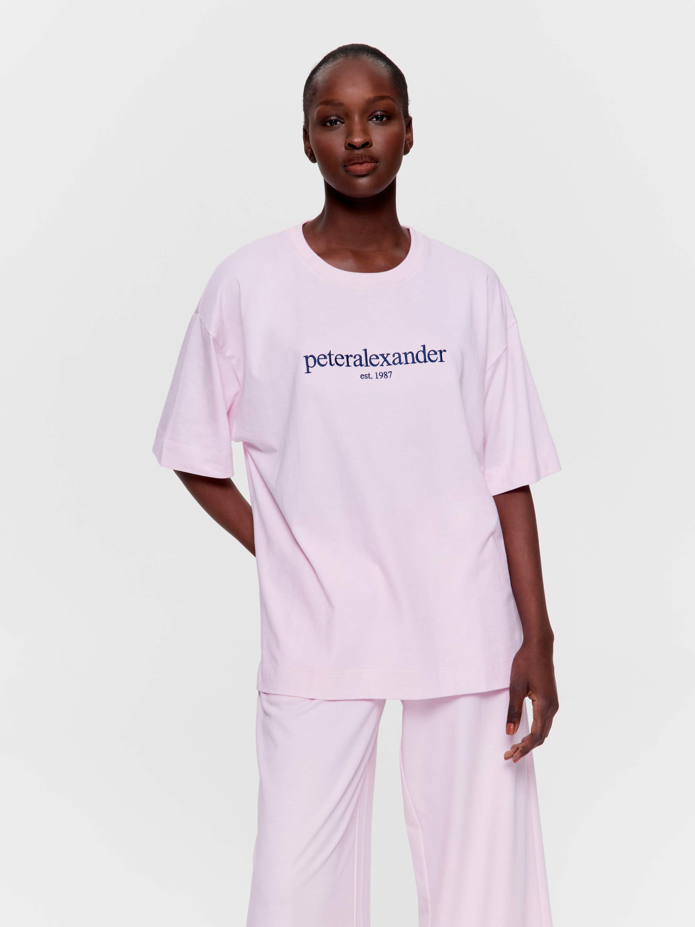 Pink Heritage 100% Cotton Oversized Top