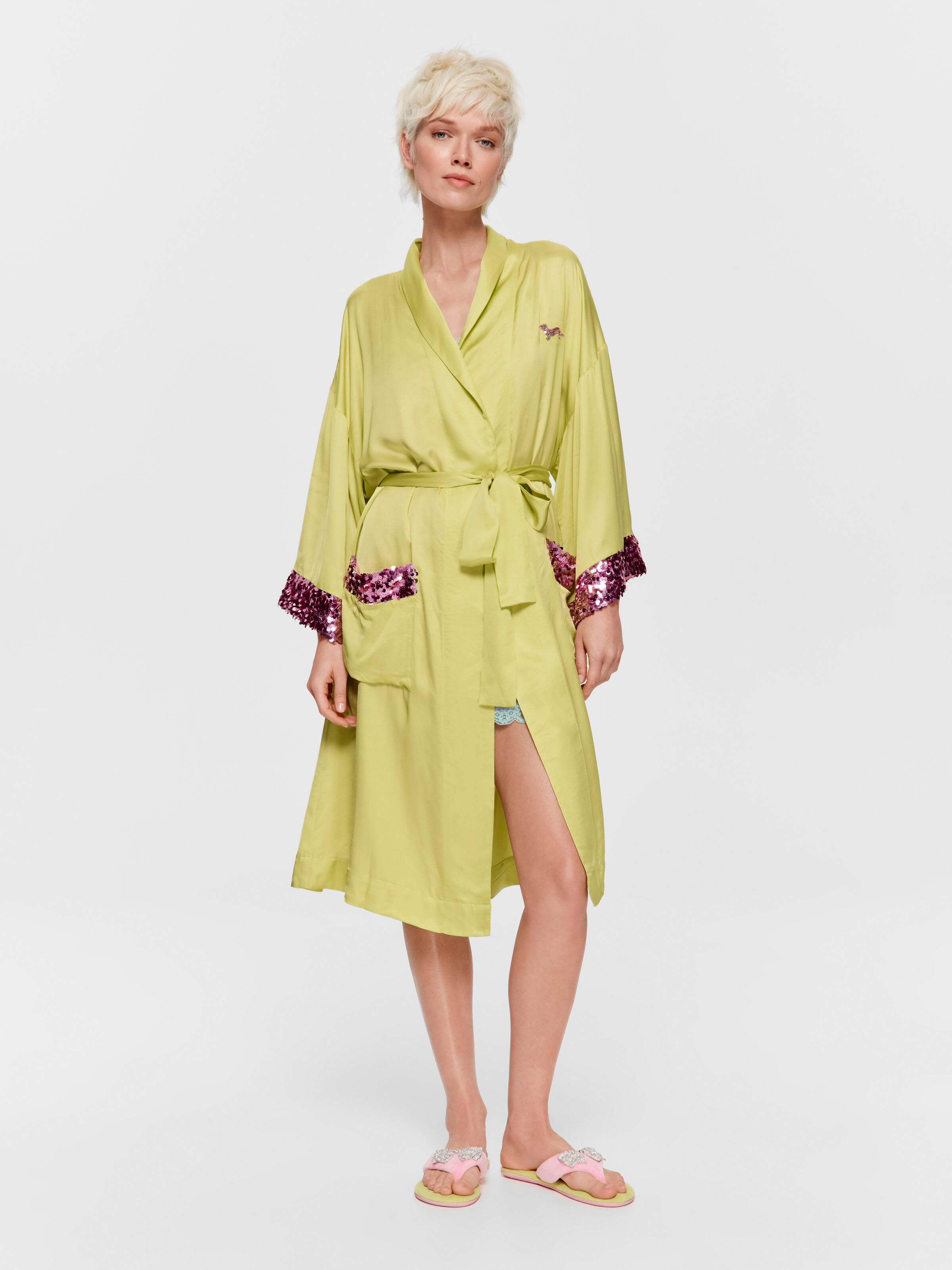 Sparkly Sequin Dressing Gown