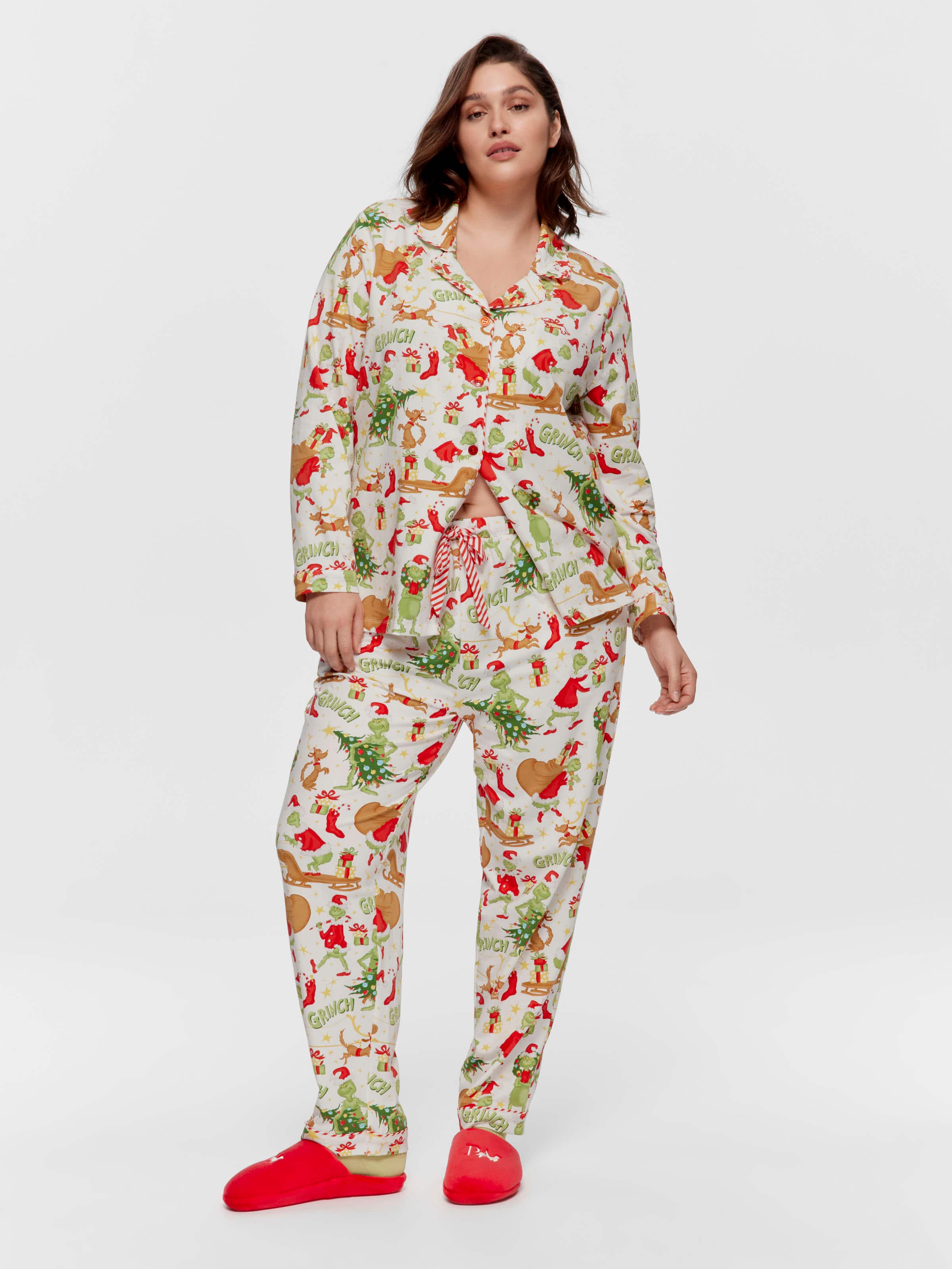 P.A. Plus The Grinch Pj Set