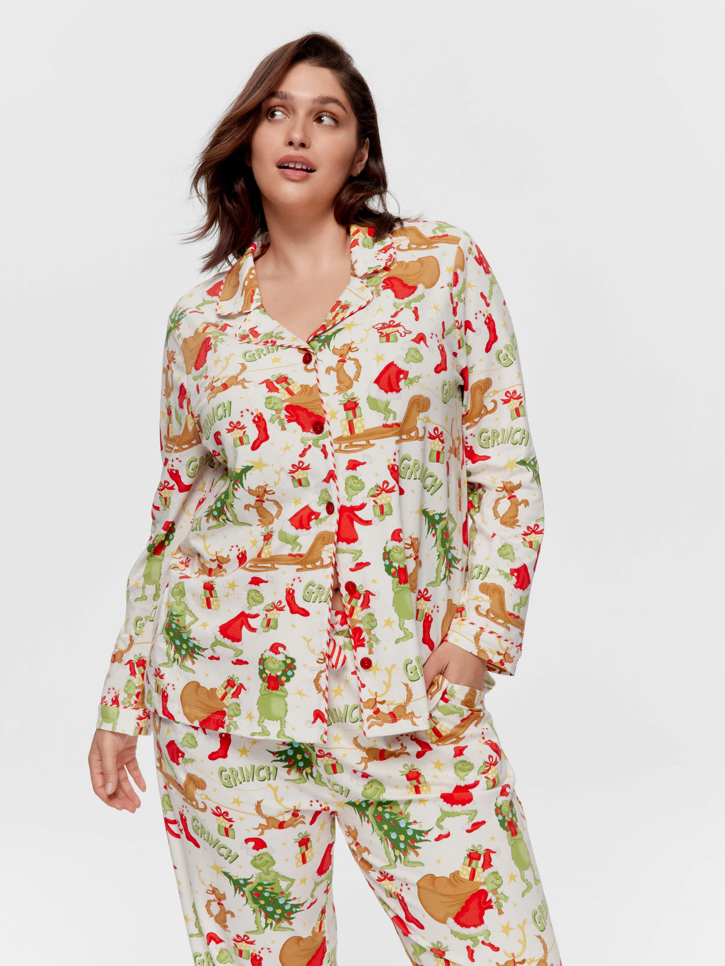 P.A. Plus The Grinch Pj Set