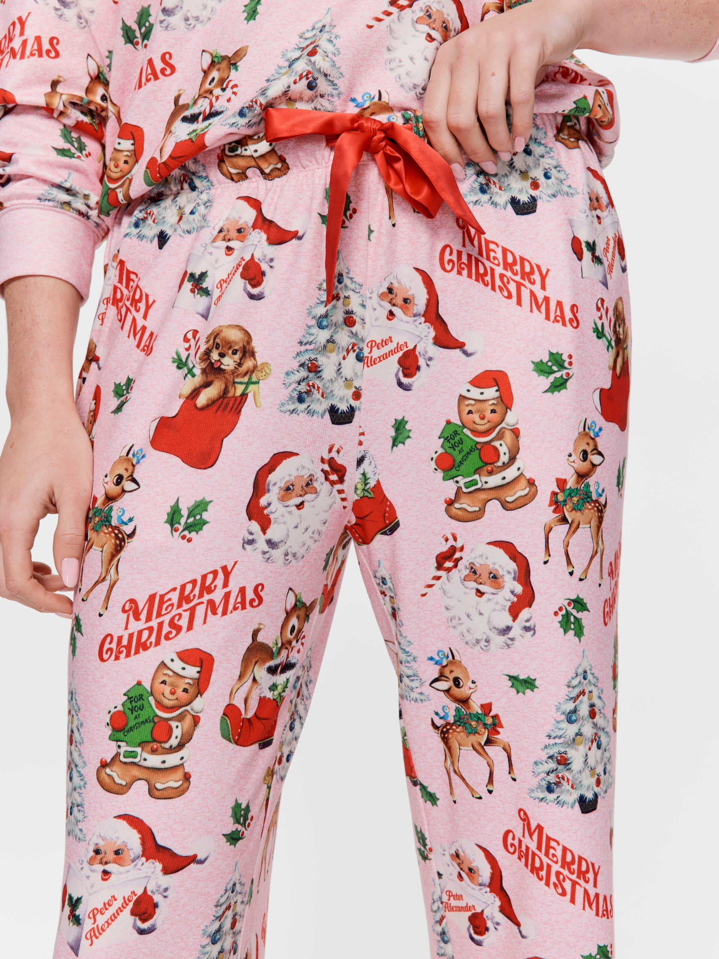 Christmas Icons Plush Pj Bottom