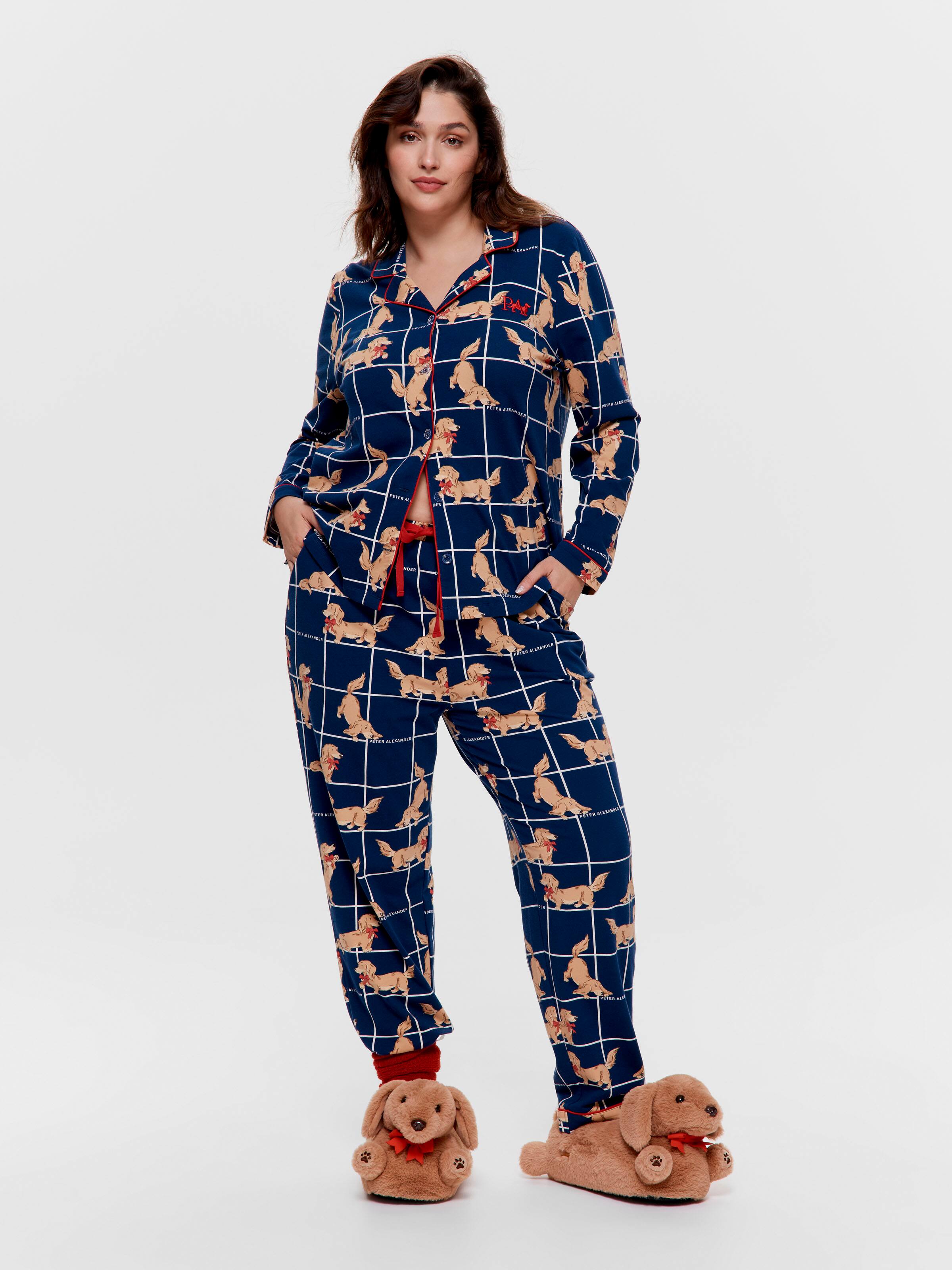 P.A. Plus Penny Windowpane Pj Set