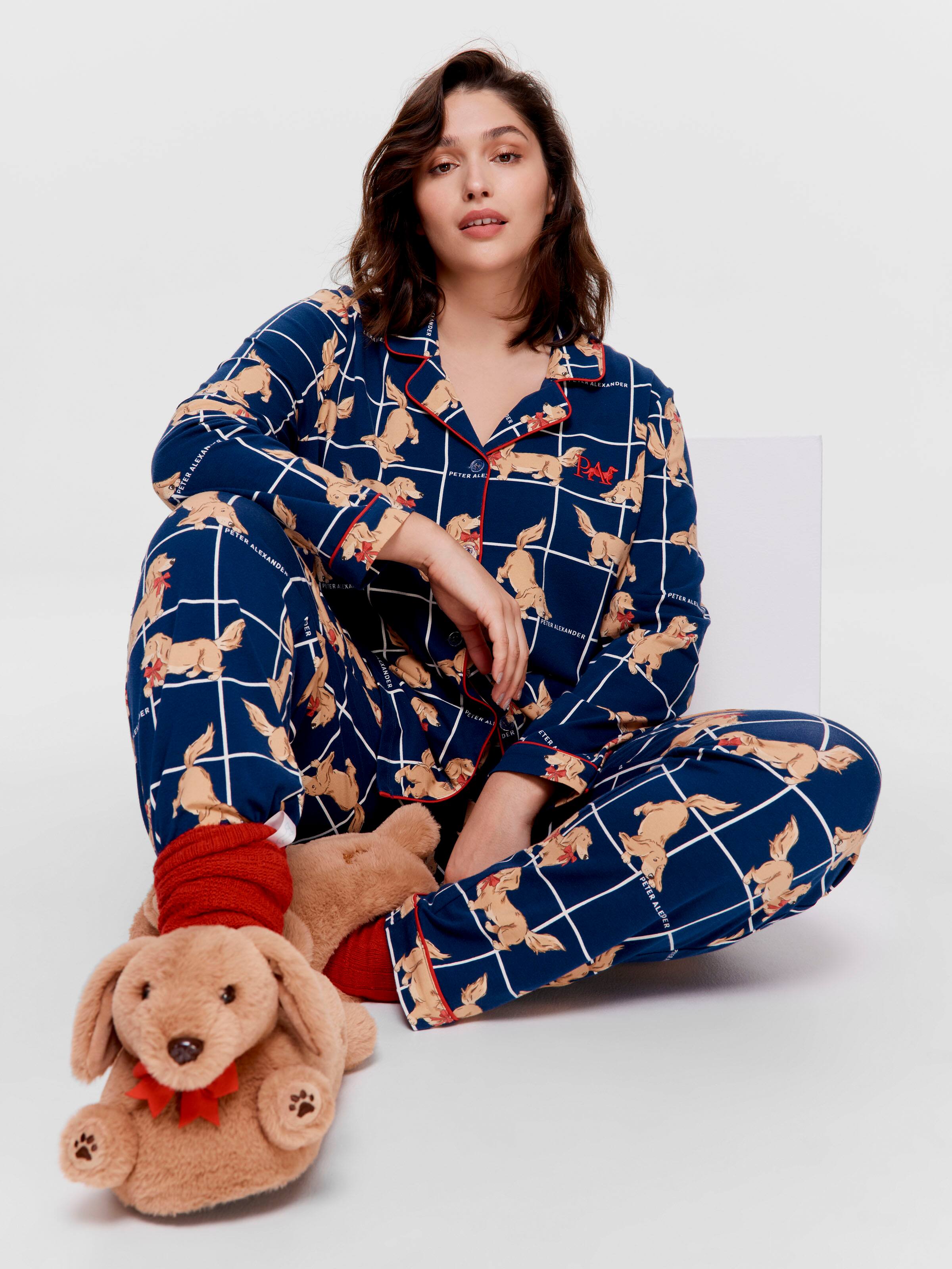 P.A. Plus Penny Windowpane Pj Set