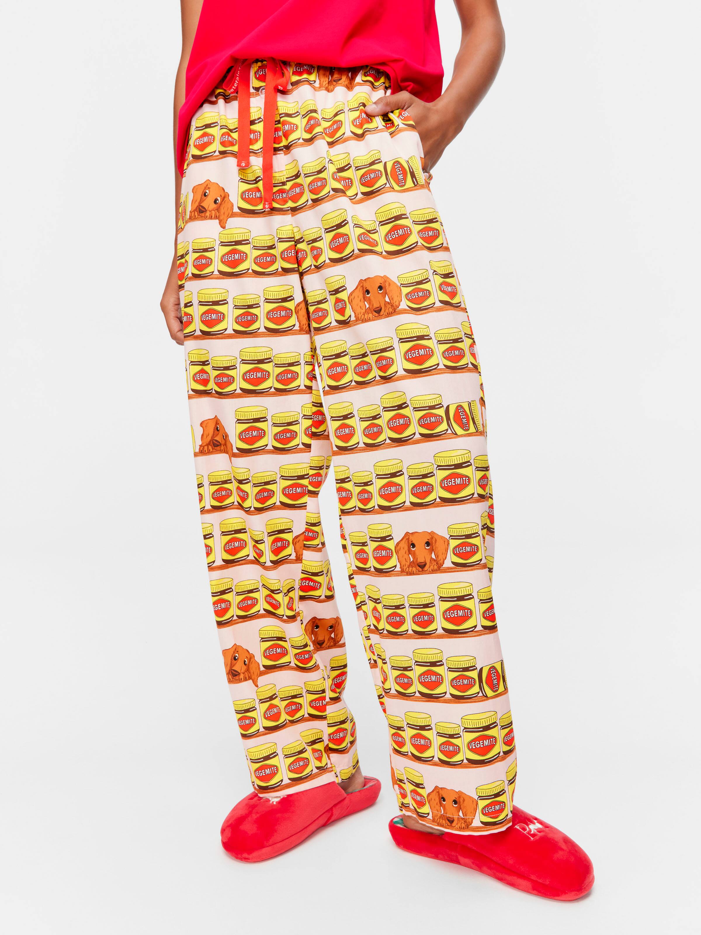 Vegemite 100% Cotton Pj Bottom
