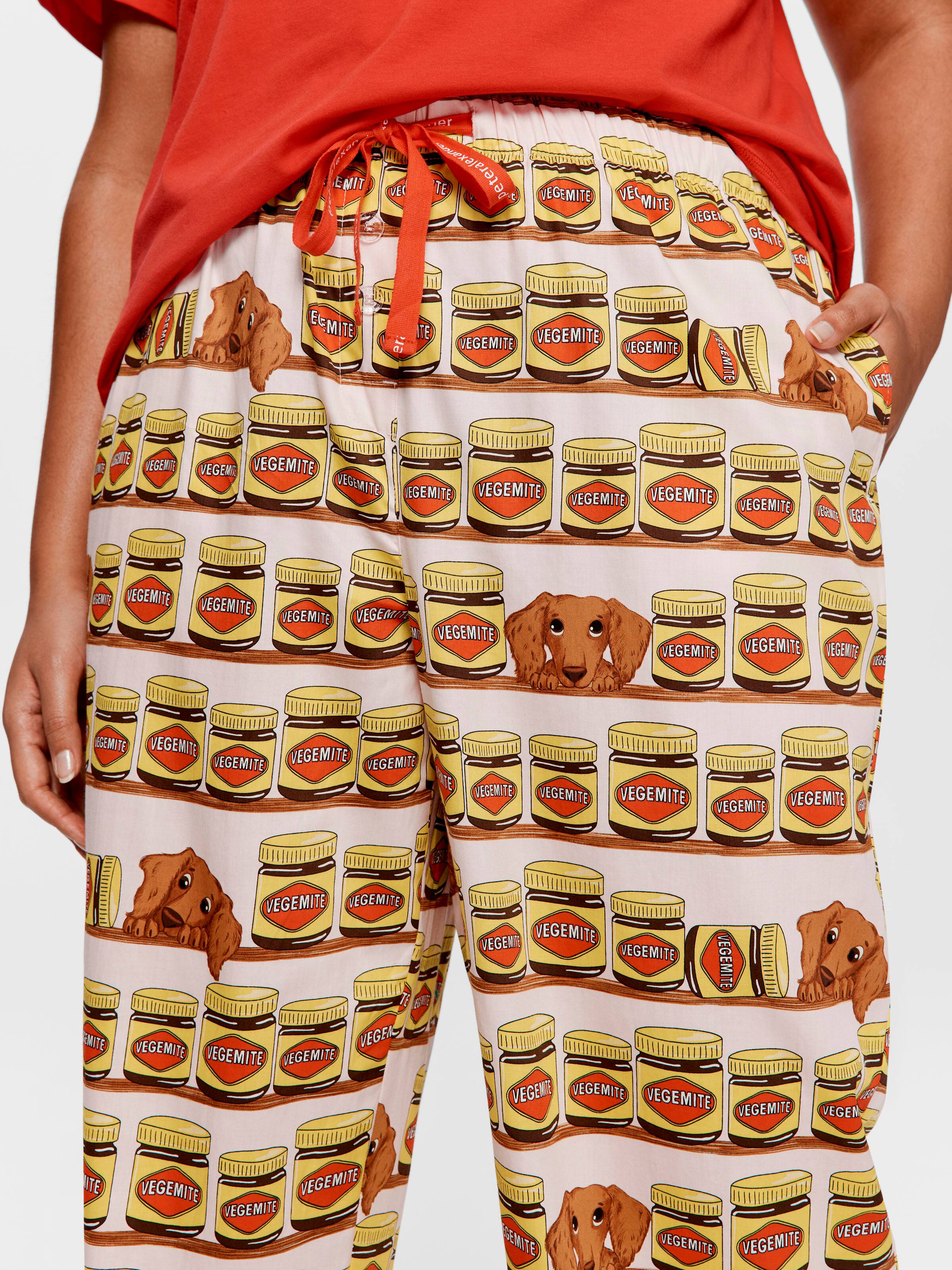 P.A. Plus Vegemite 100% Cotton Pj Bottom