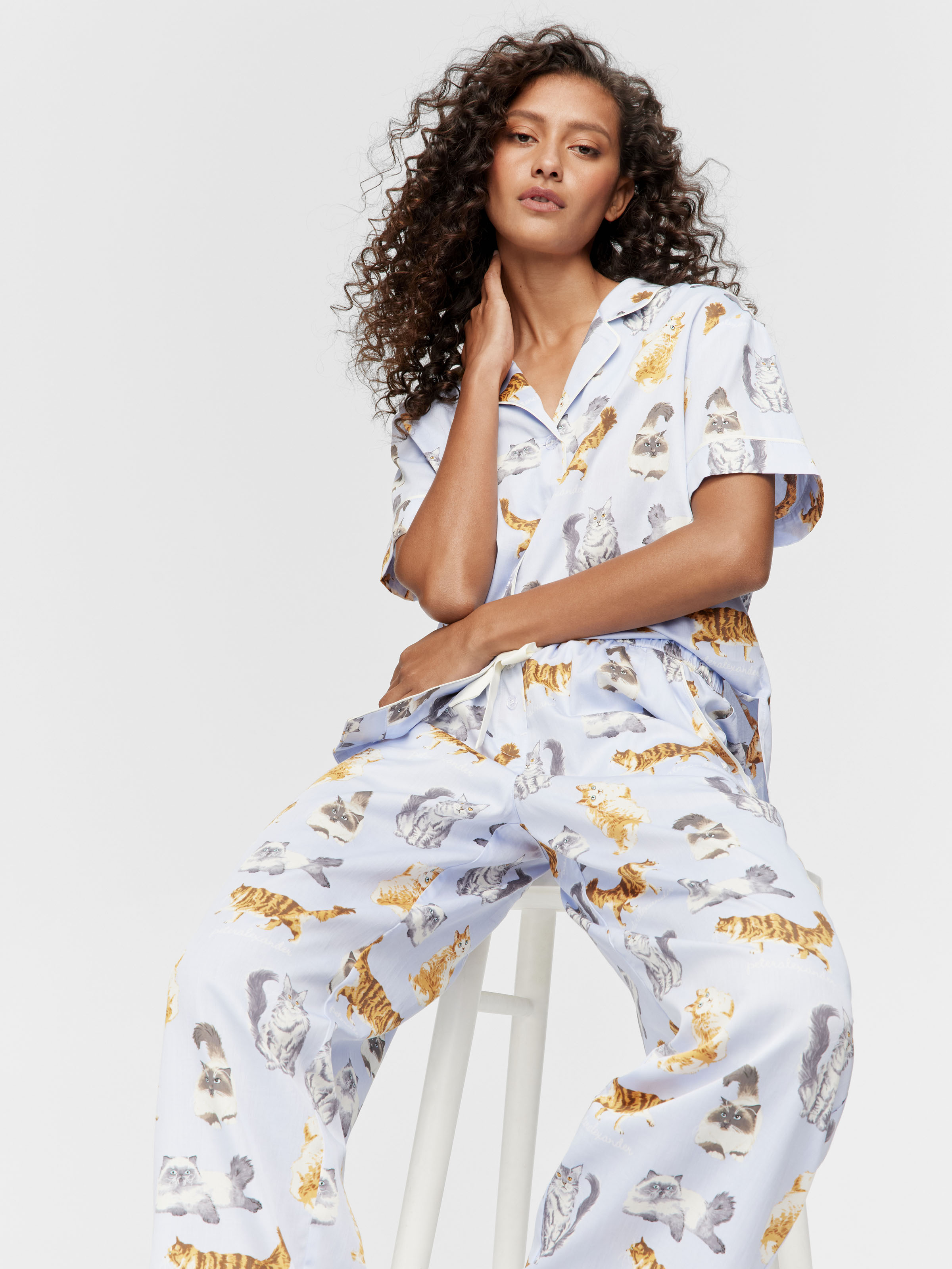 Cats 100% Cotton Pj Bottom