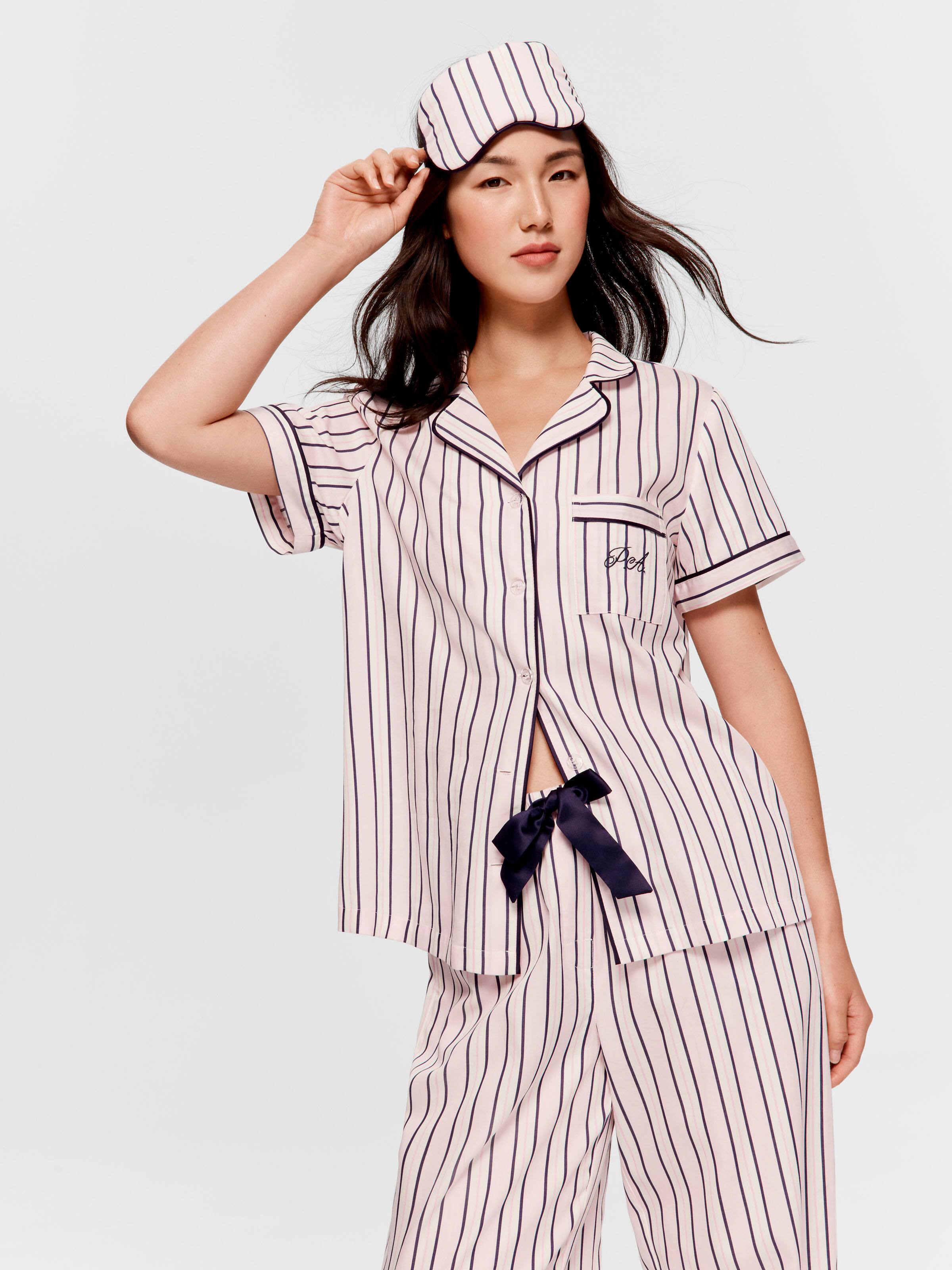 Stripe 100% Cotton Pj Set