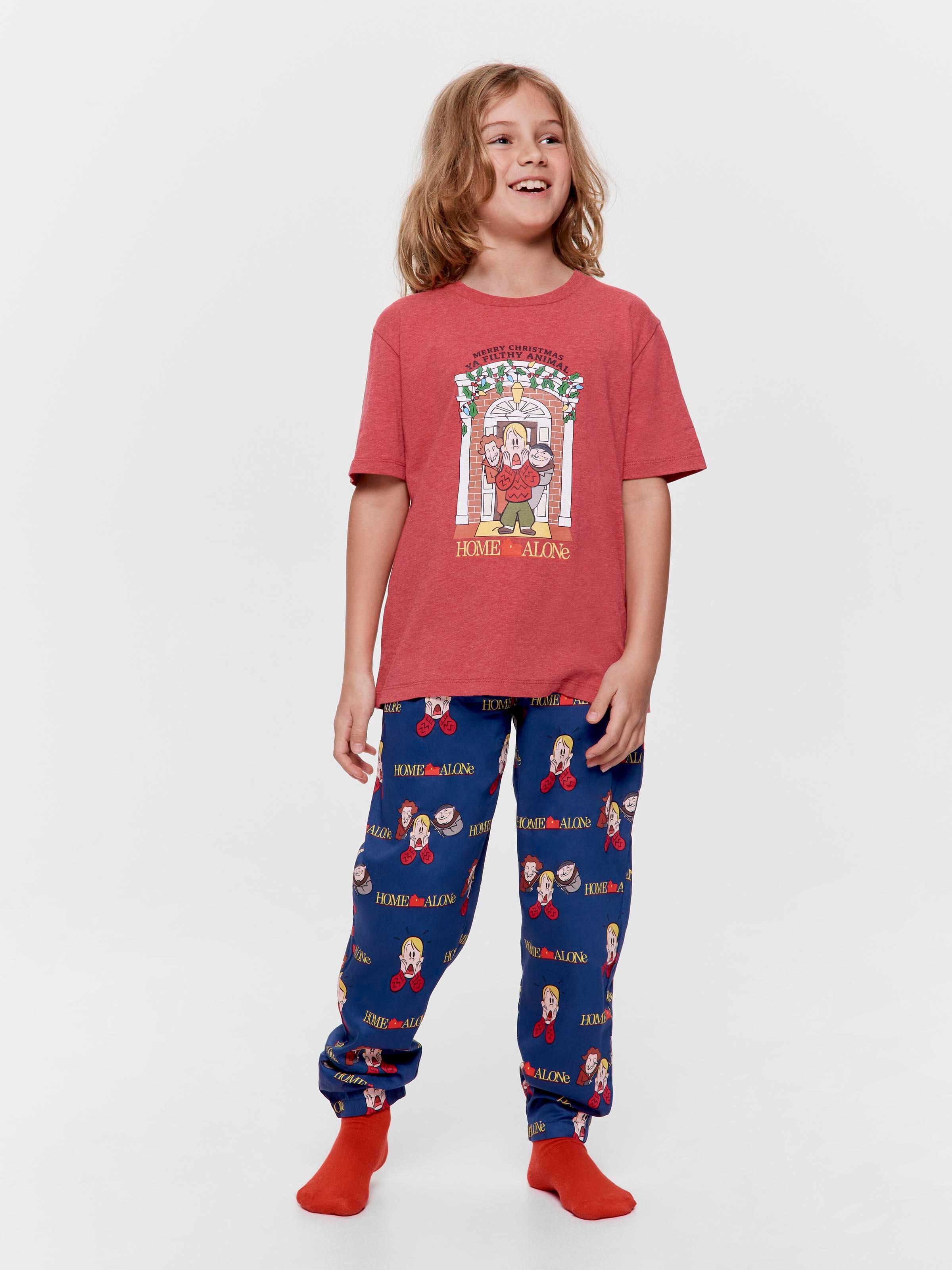 Boys Home Alone 100% Cotton Pj Set