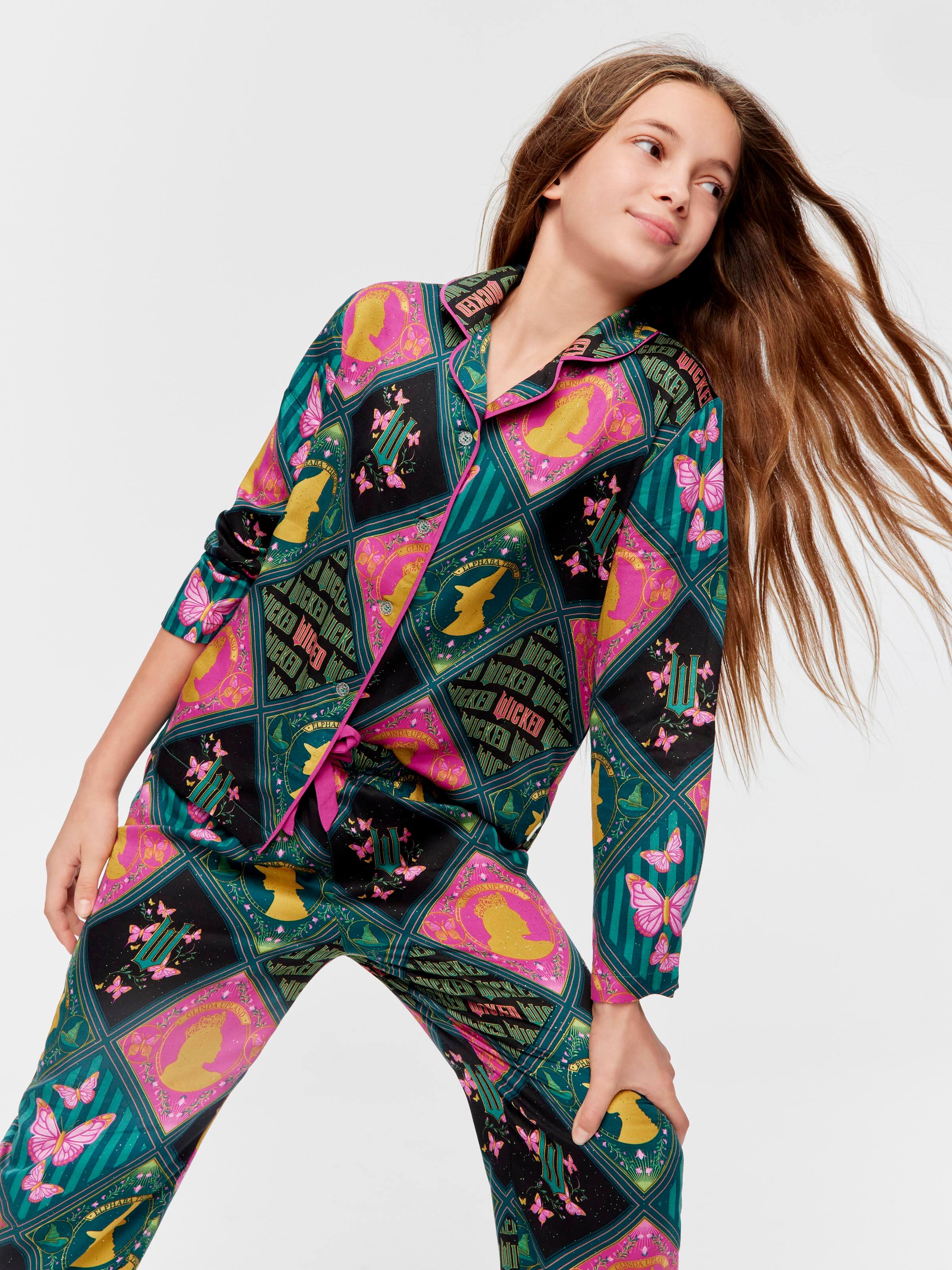 Girls Wicked Long Pj Set