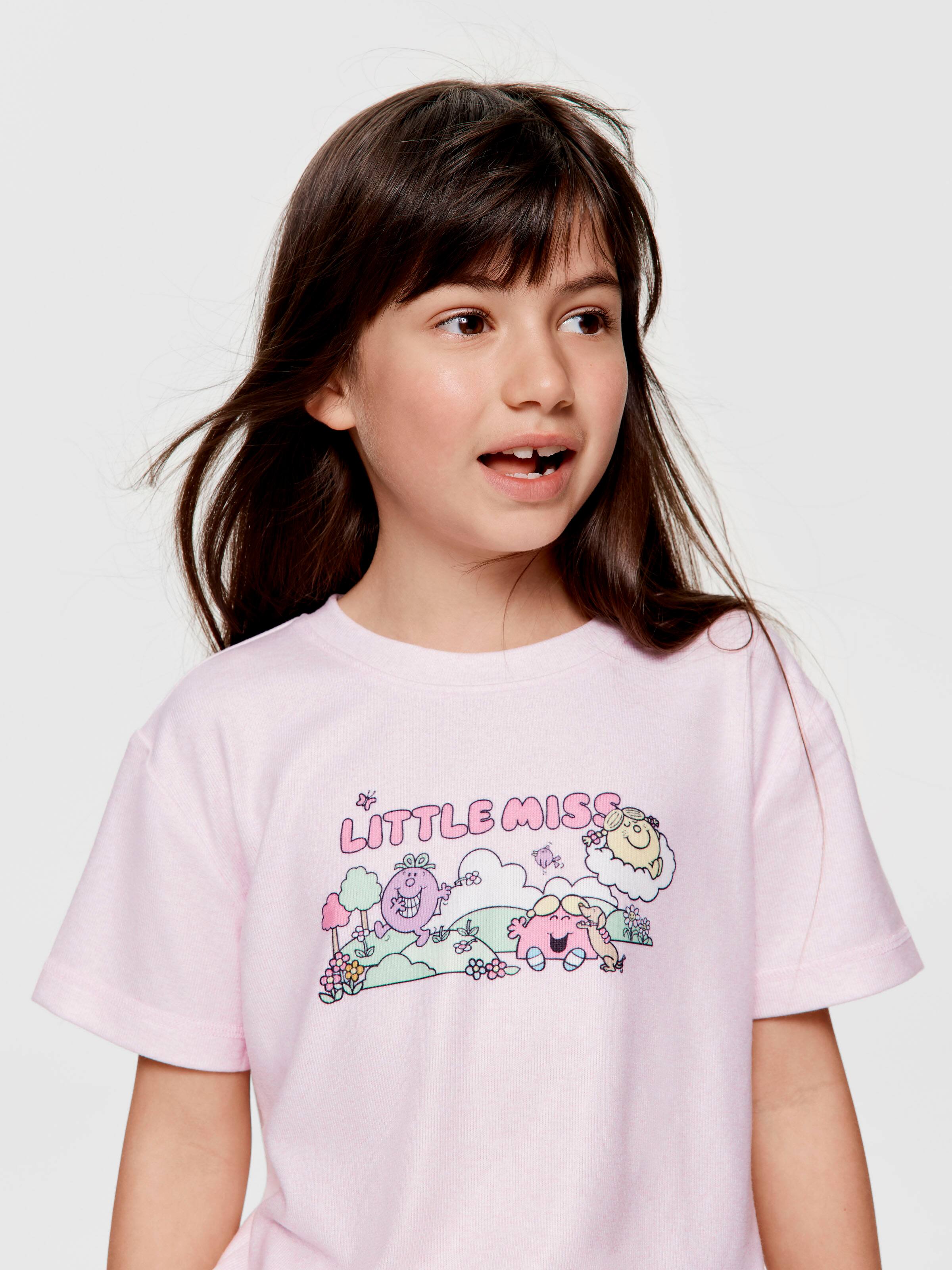 Jnr Girls Little Miss Plush Long Pj Set