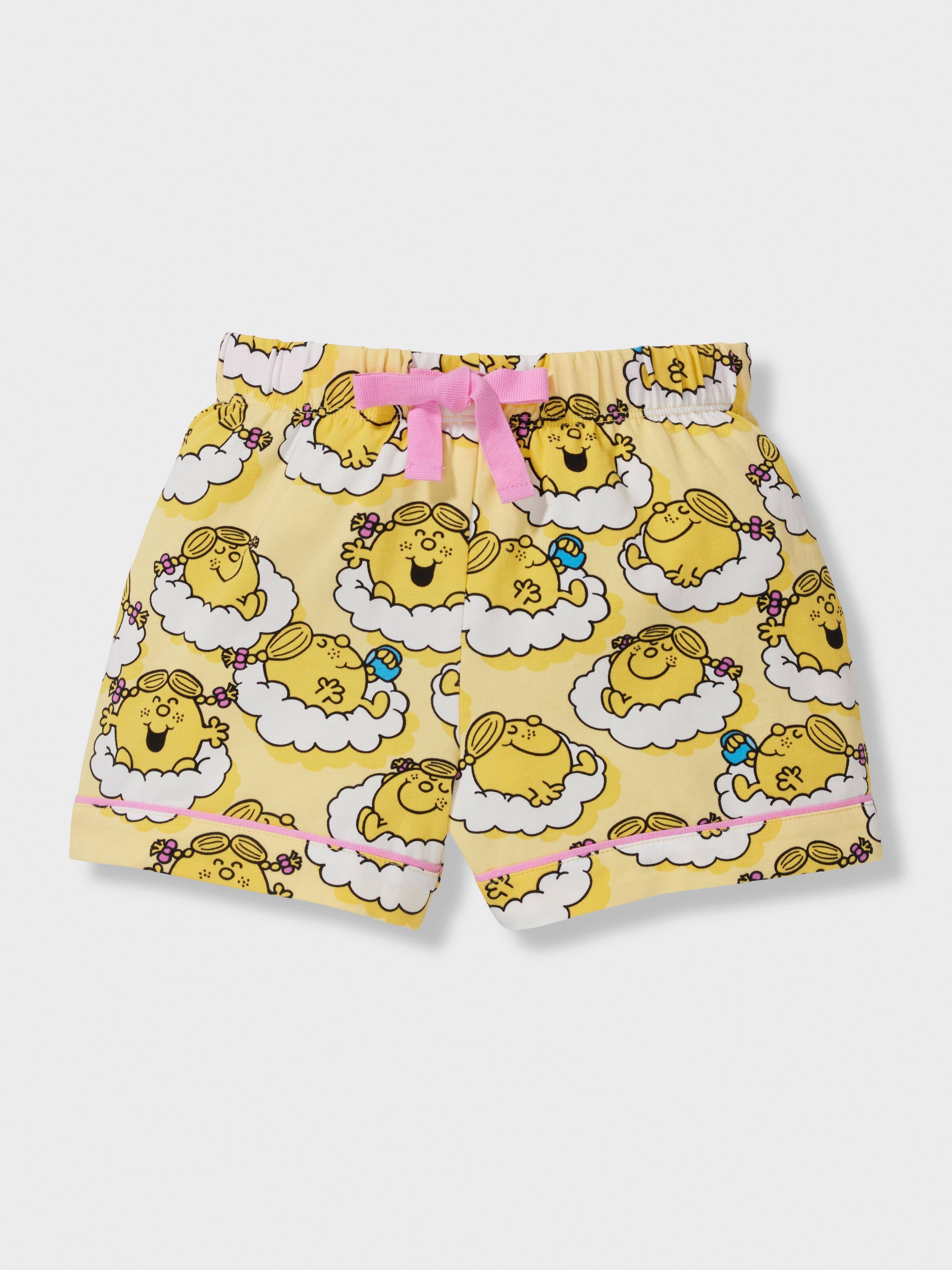 Jnr Girls Little Miss Sunshine Classic Shortie Pj Set