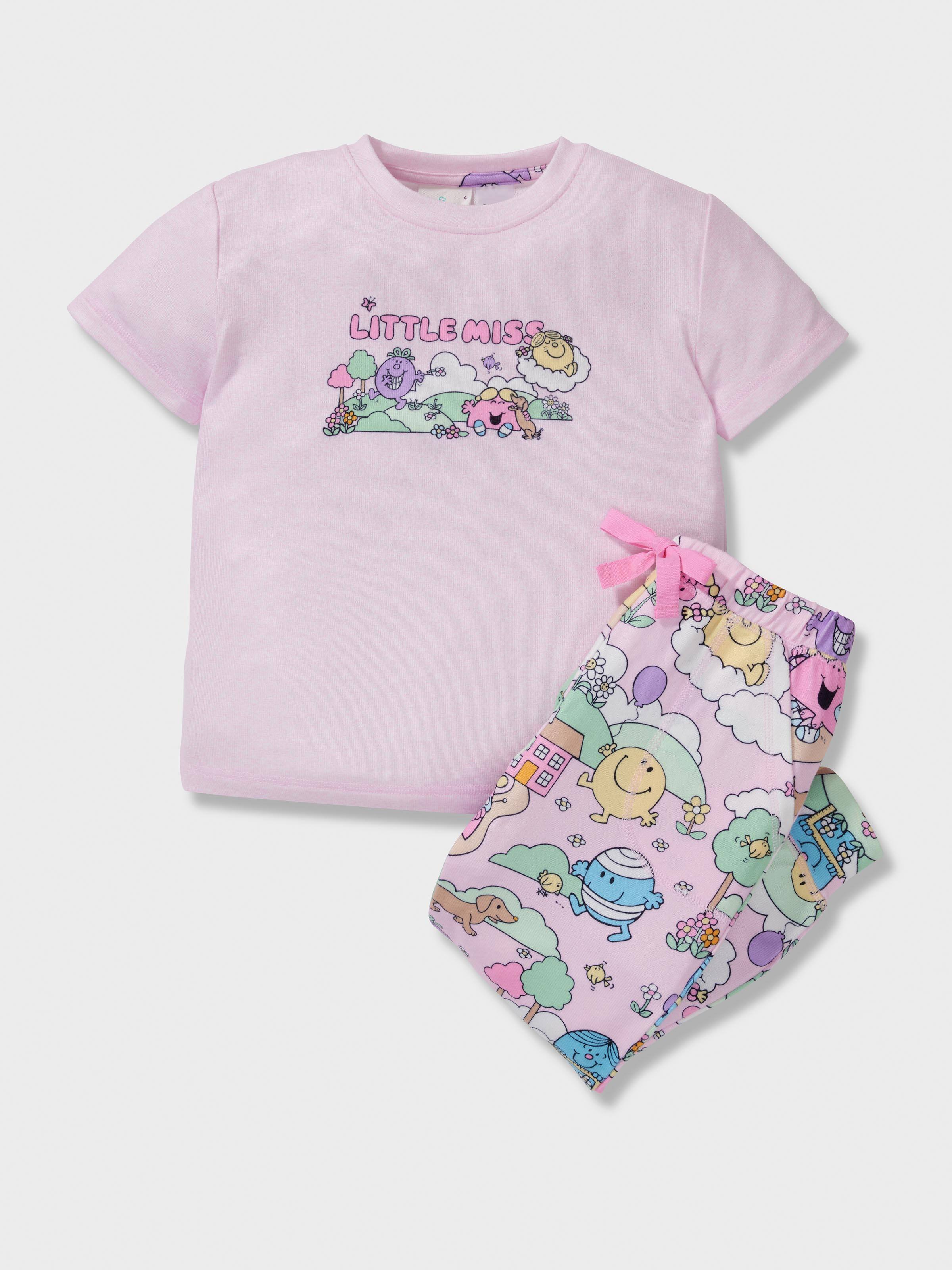 Girls Little Miss Plush Long Pj Set