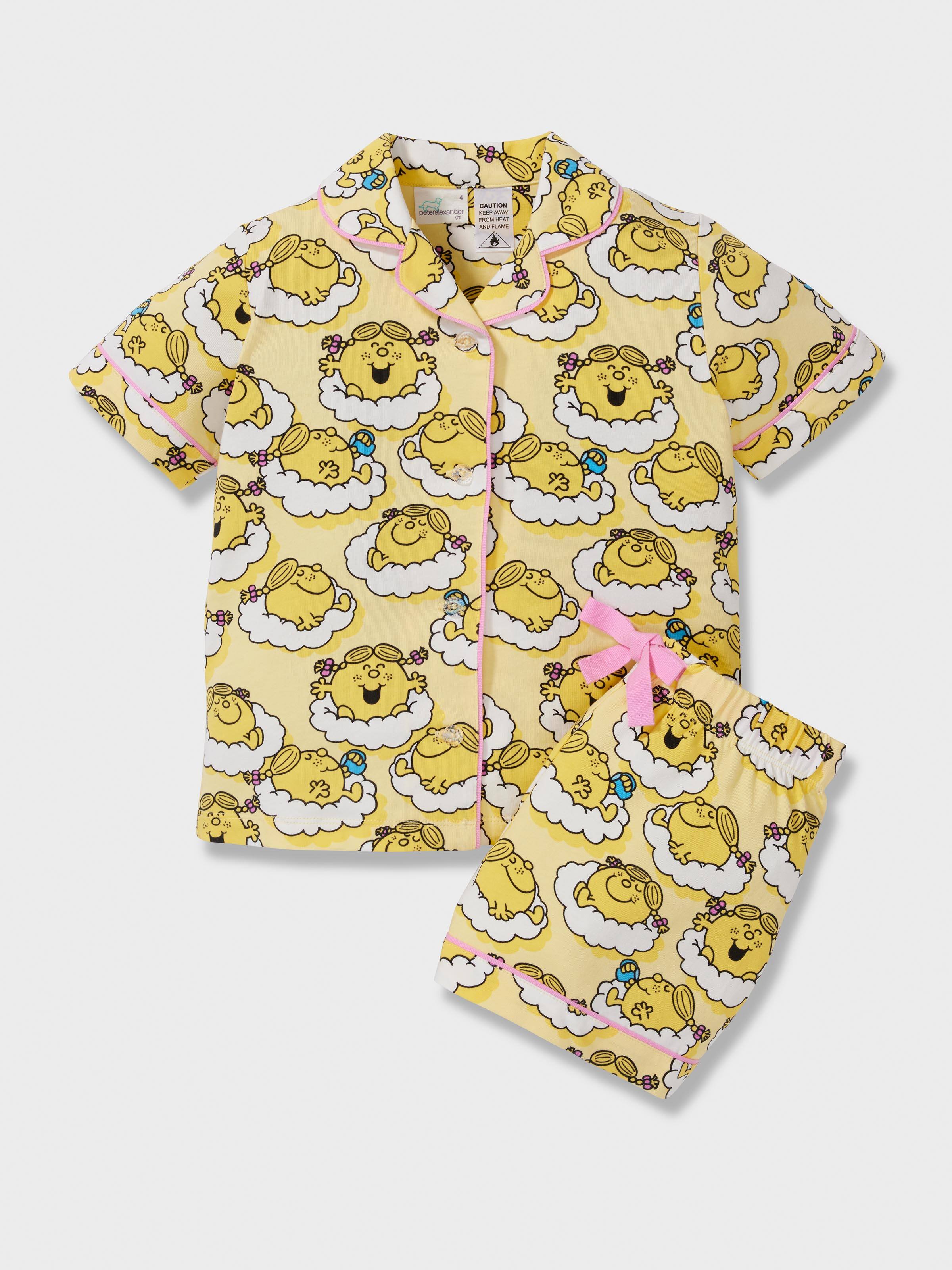 Girls Little Miss Sunshine Classic Shortie Pj Set
