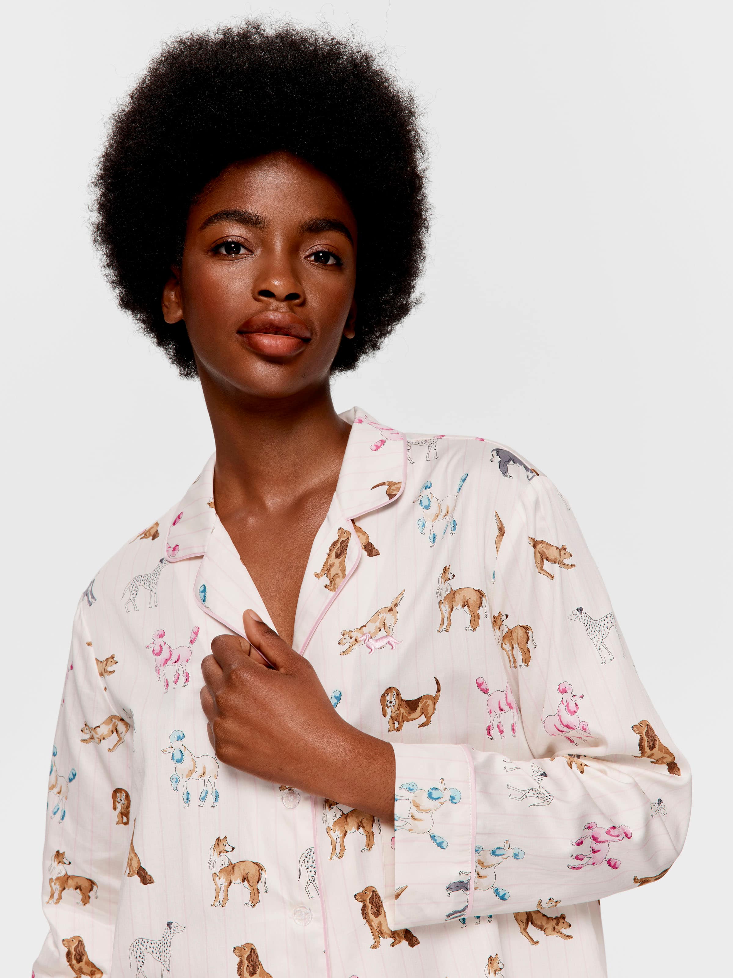 Dogs 100% Cotton Long Sleeve Shirt