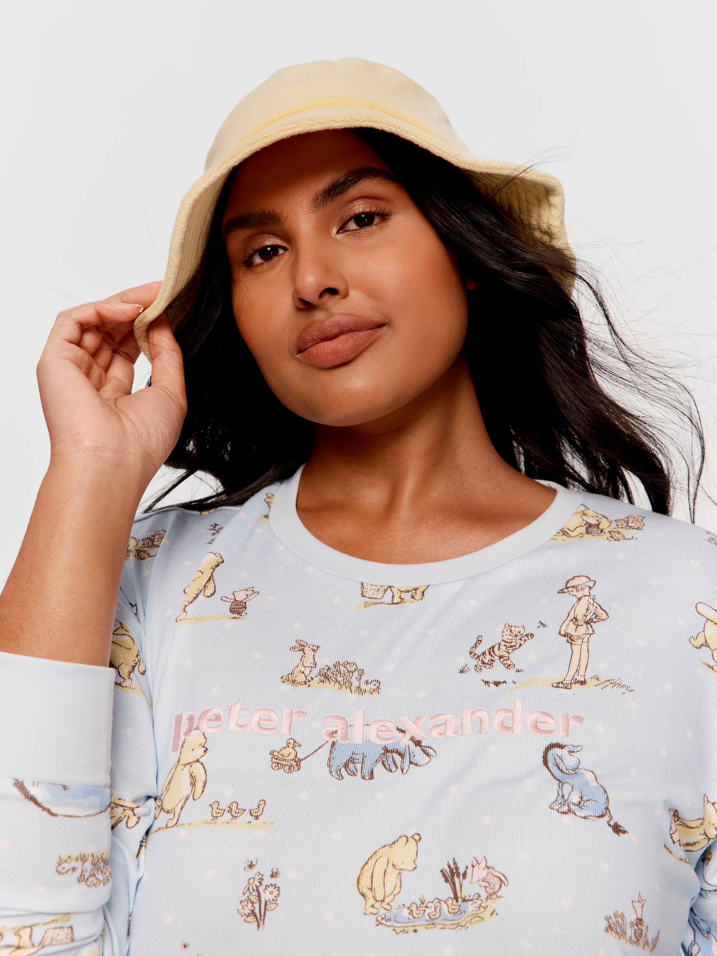 P.A. Plus Winnie The Pooh Plush Long Sleeve Nightdress