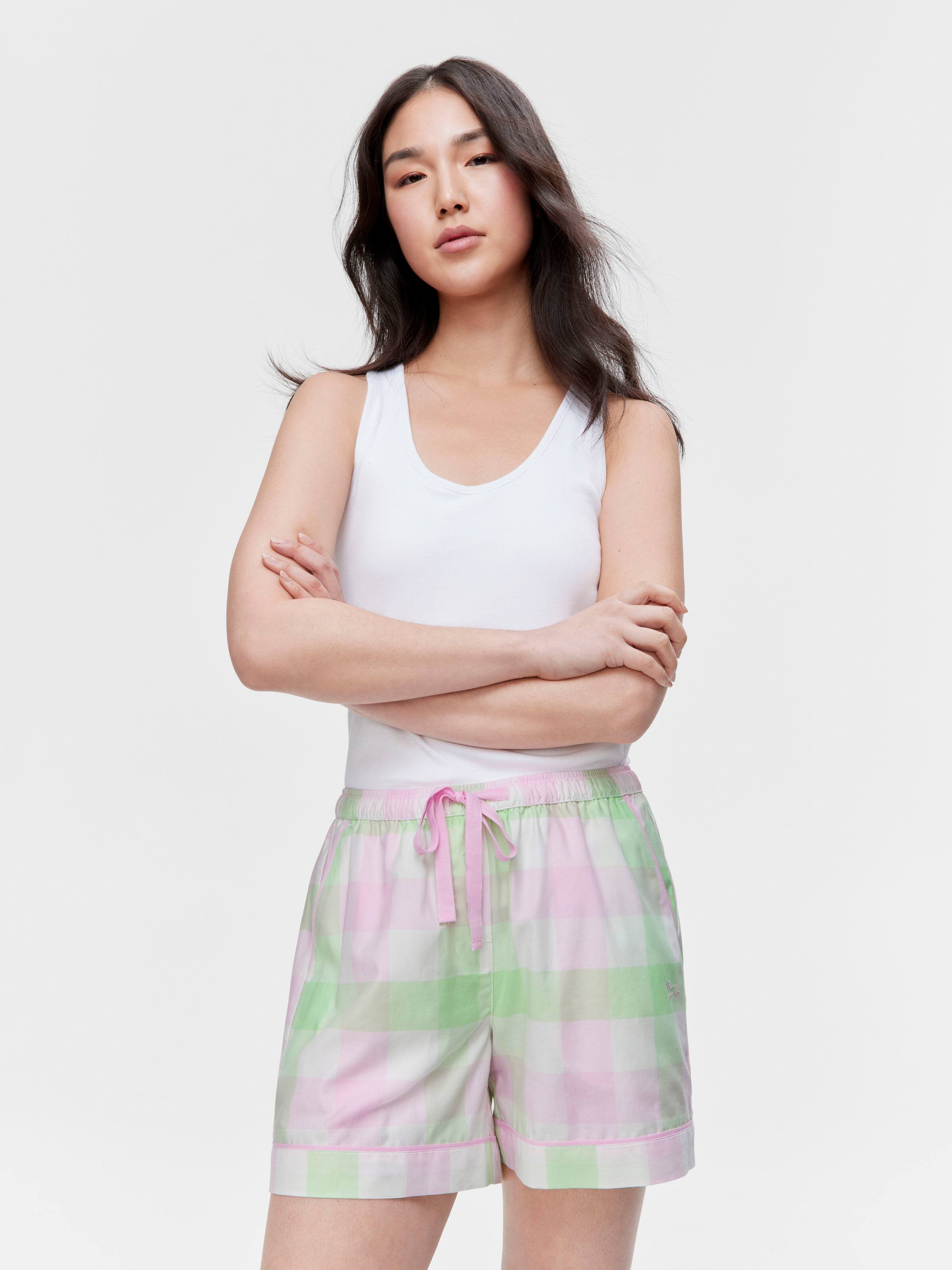 Buffalo Check 100% Cotton Sateen Pj Short