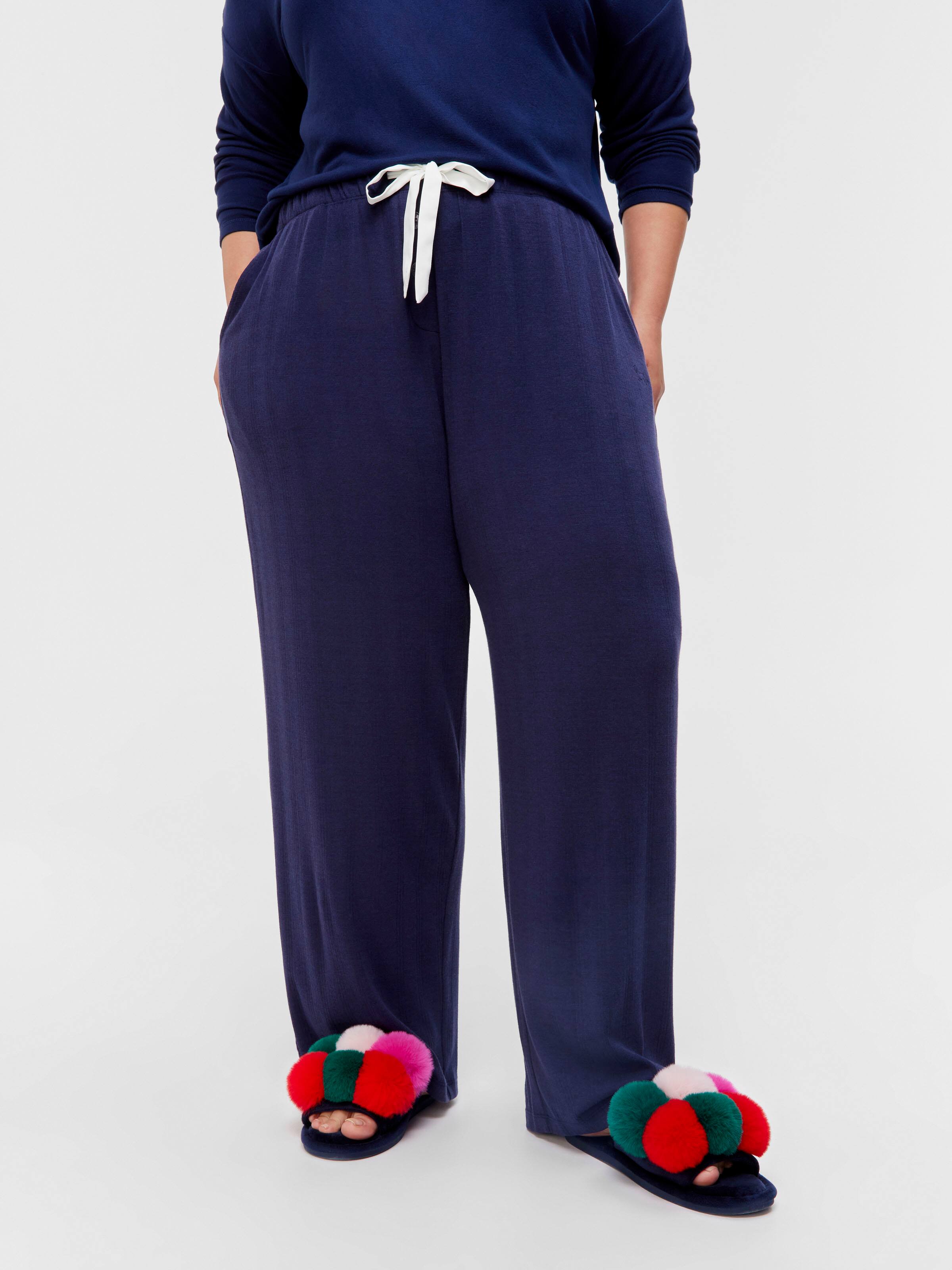 P.A. Plus Navy Pointelle Pj Bottom