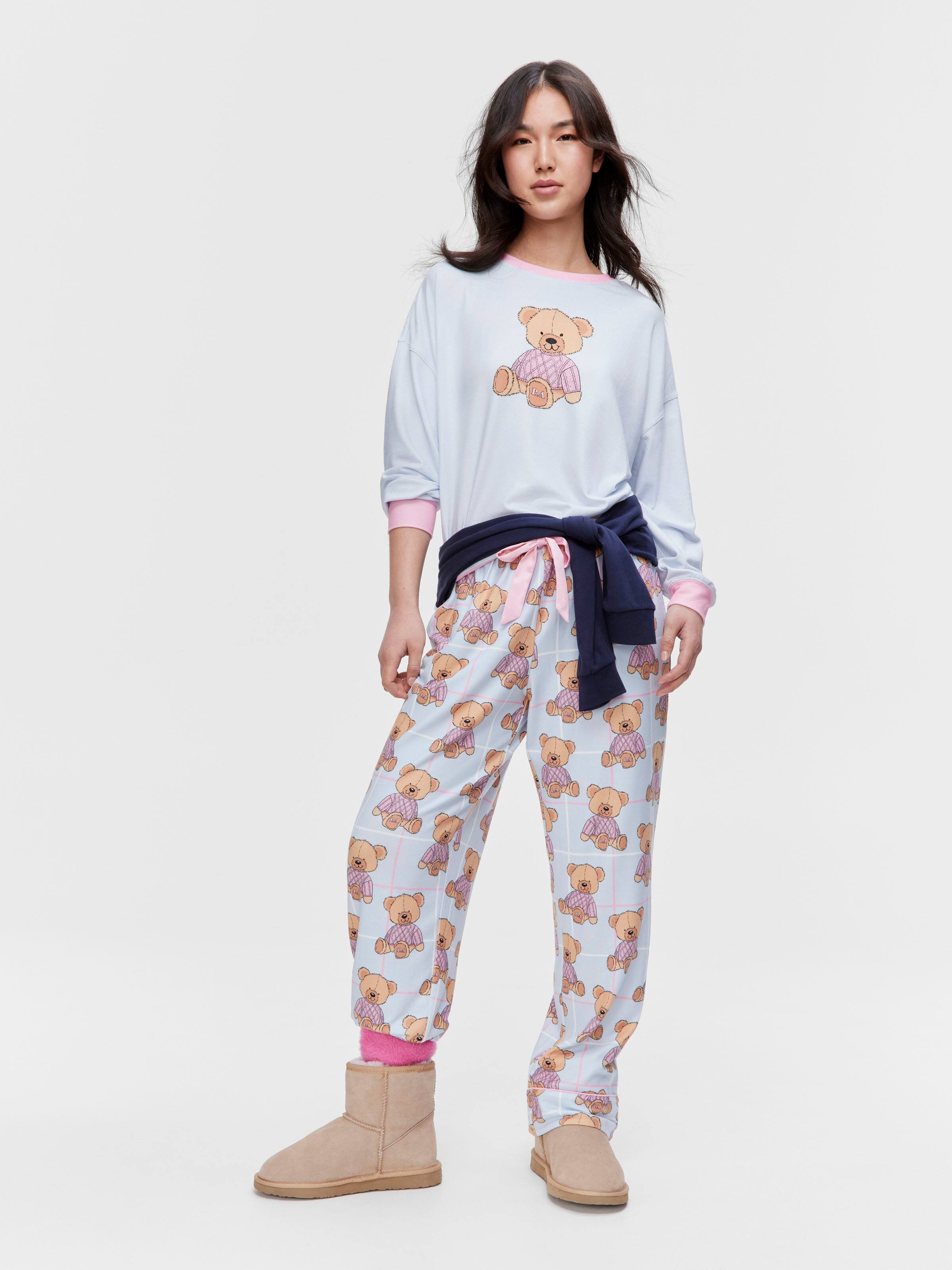 Teddy Plush Pj Bottom