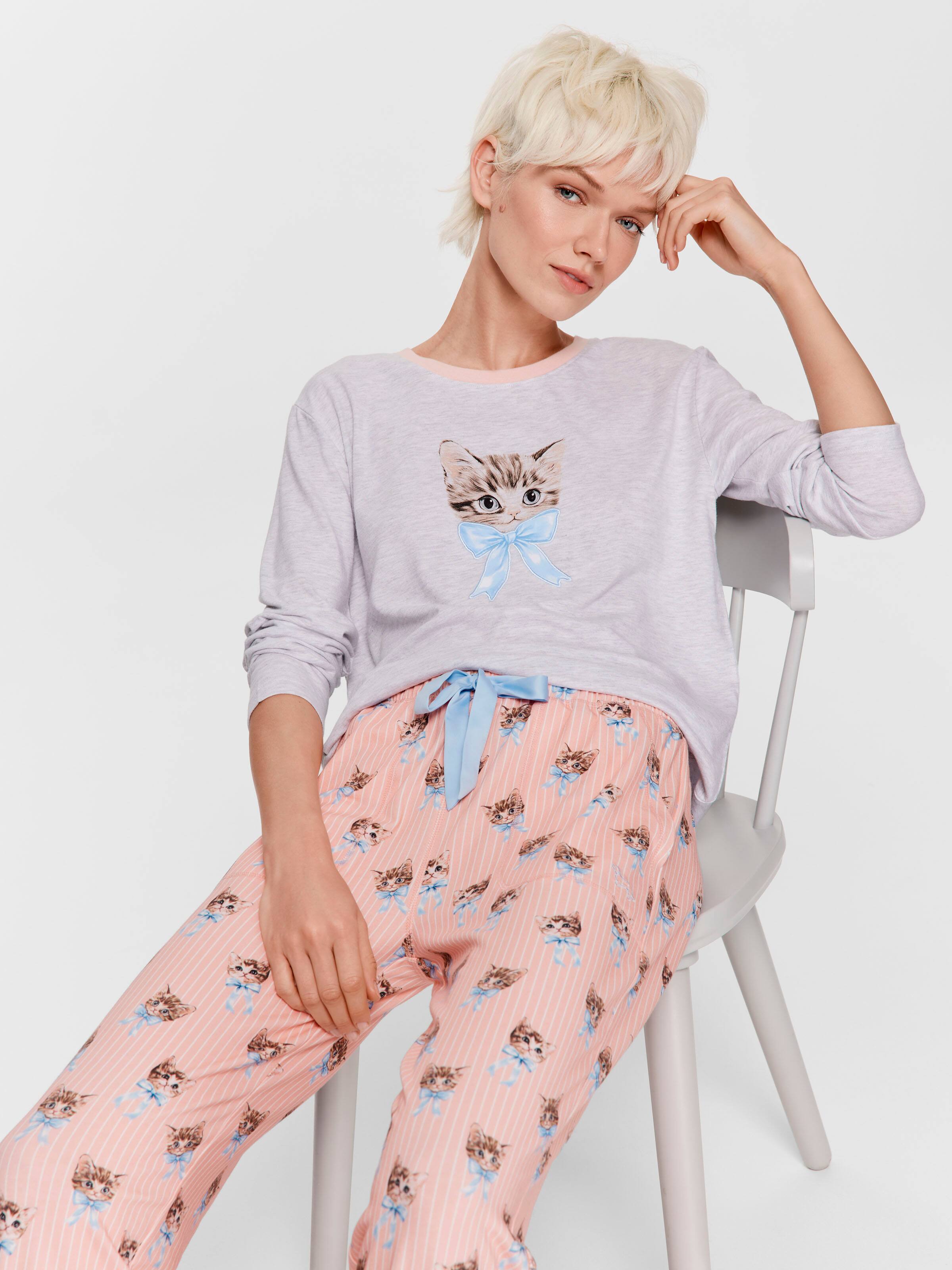 Vintage Cats Pj Bottom