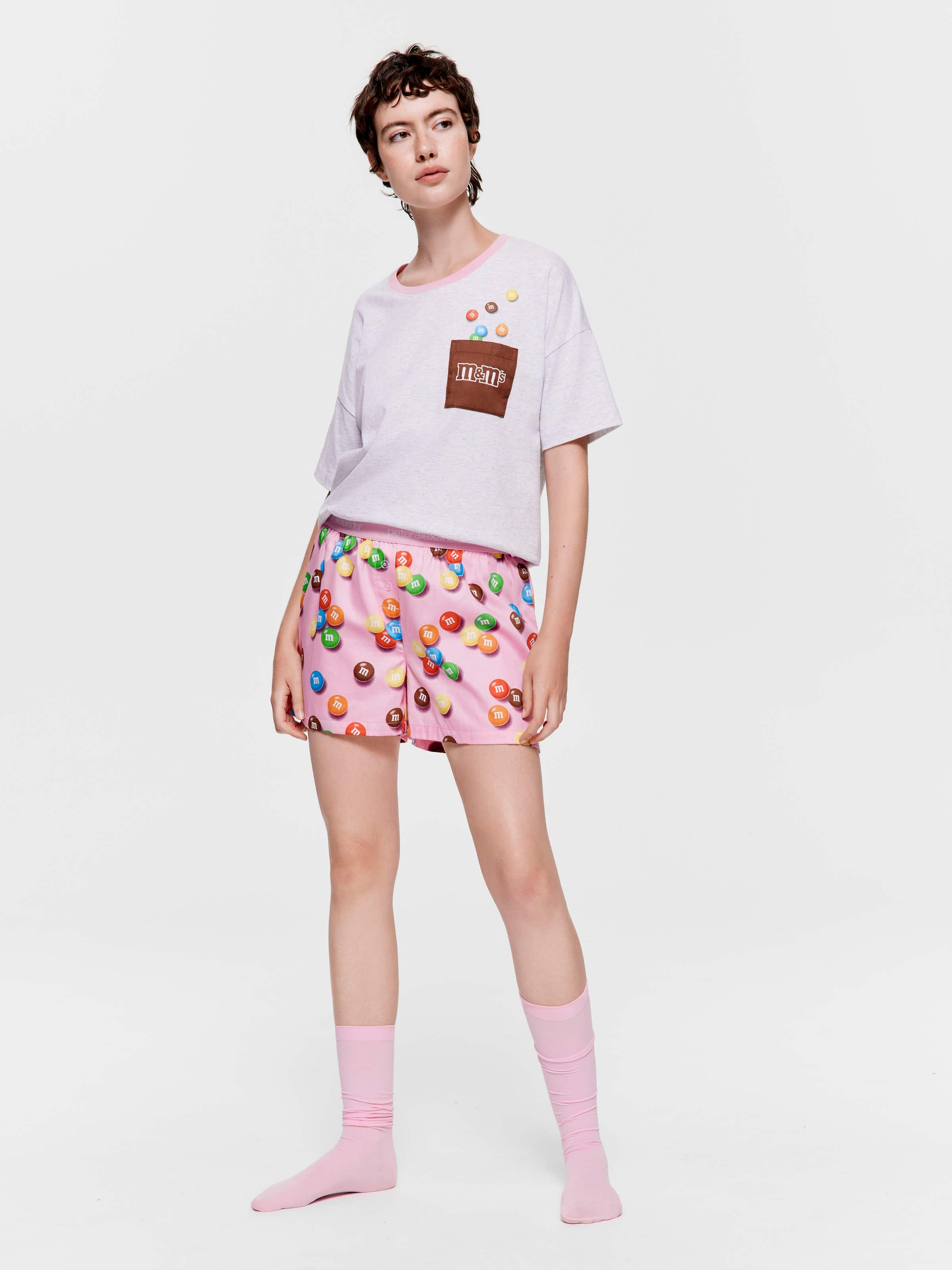 M&M 100% Cotton Sateen Boxer Short
