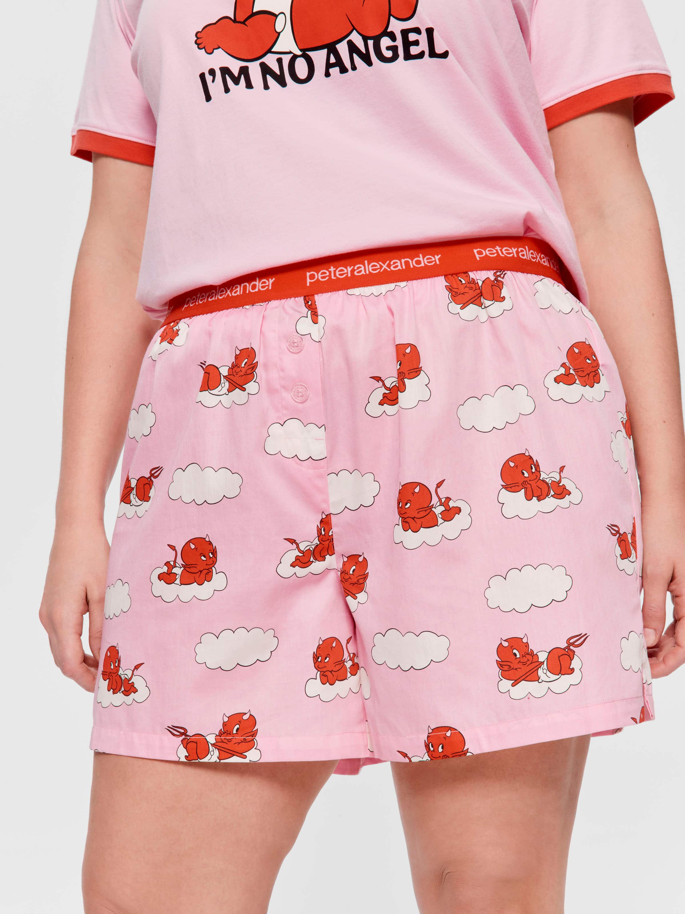 P.A. Plus Hot Stuff 100% Cotton Sateen Boxer Short