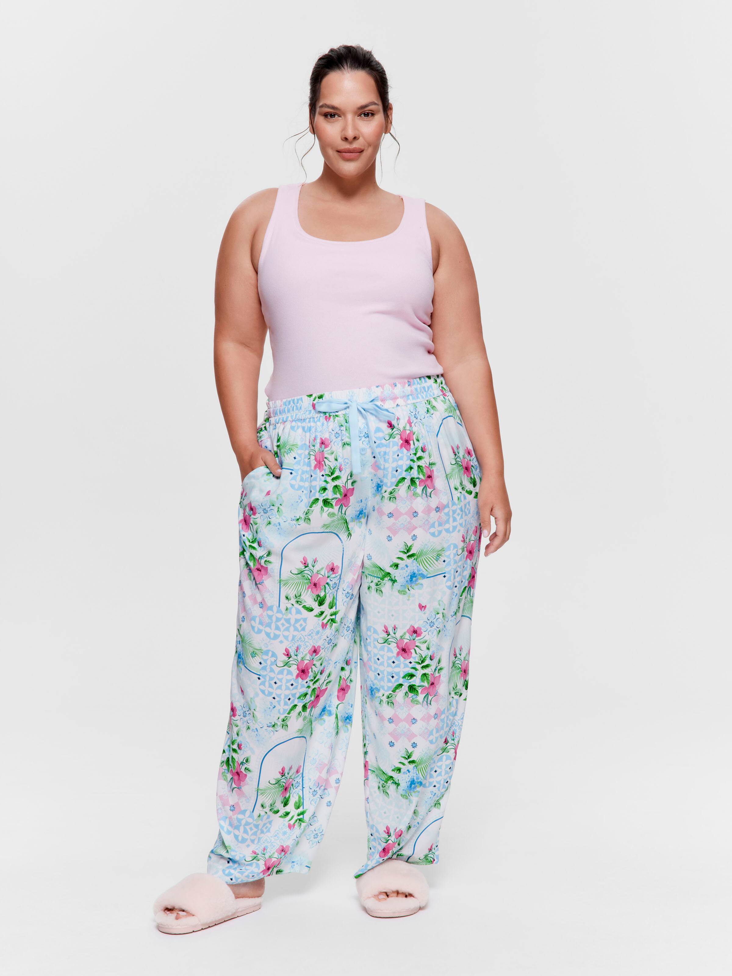 P.A. Plus Mediterranean Wide Leg Pj Bottom
