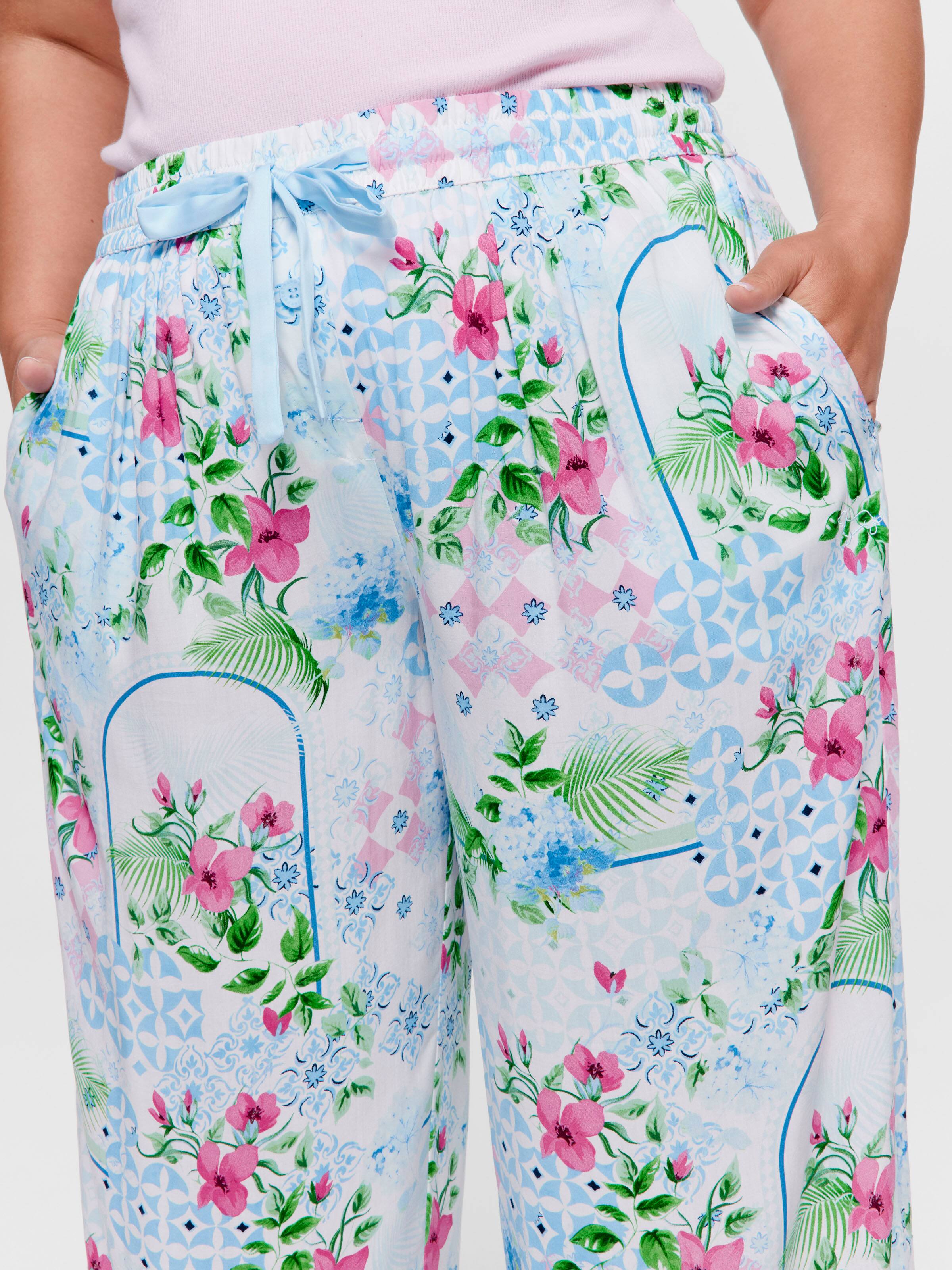 P.A. Plus Mediterranean Wide Leg Pj Bottom