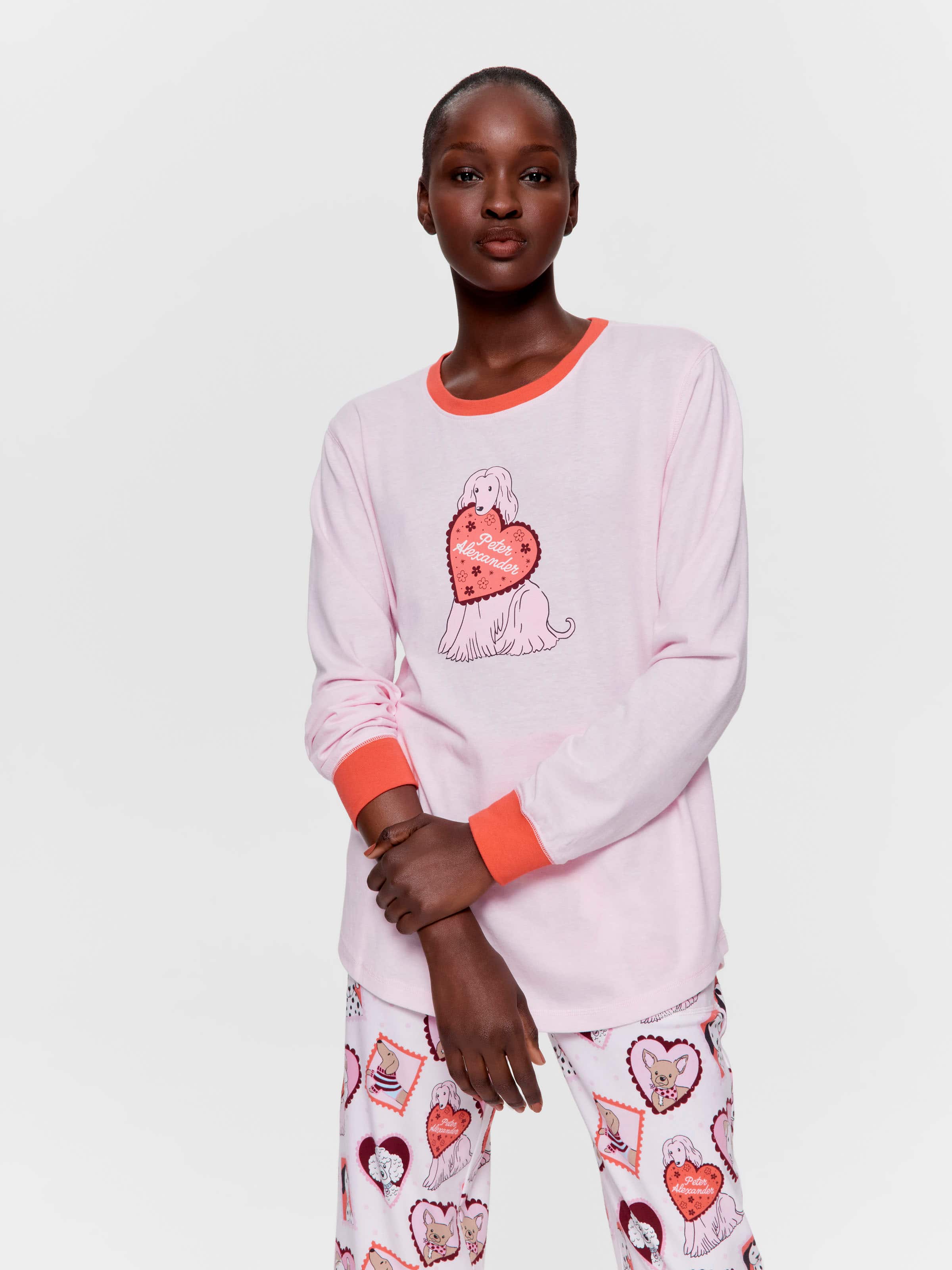 Dog Heart Long Sleeve Top