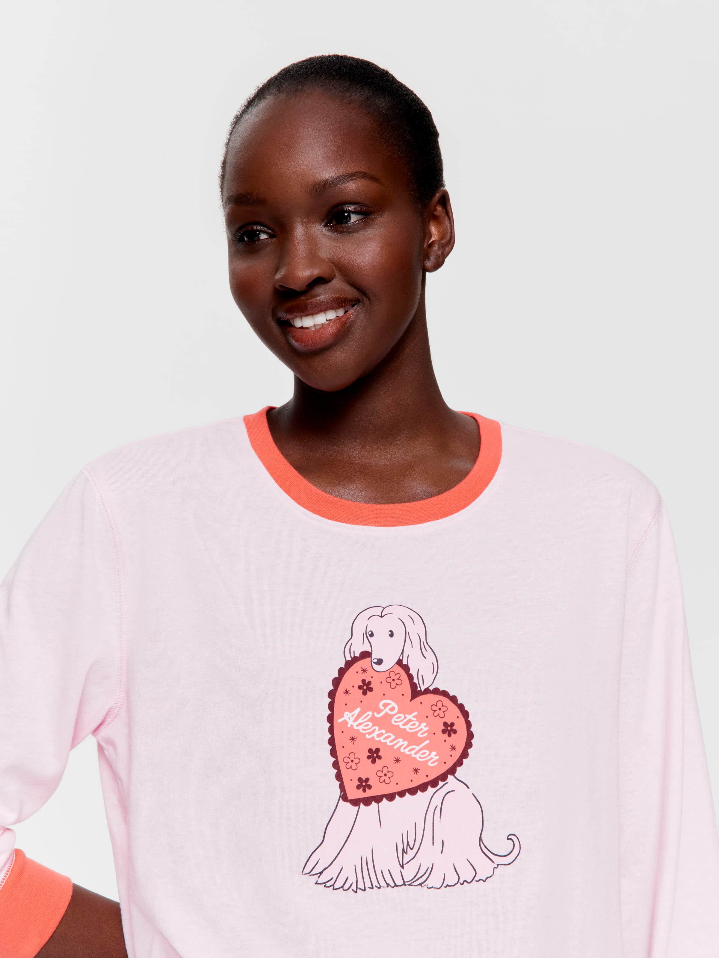 Dog Heart Long Sleeve Top
