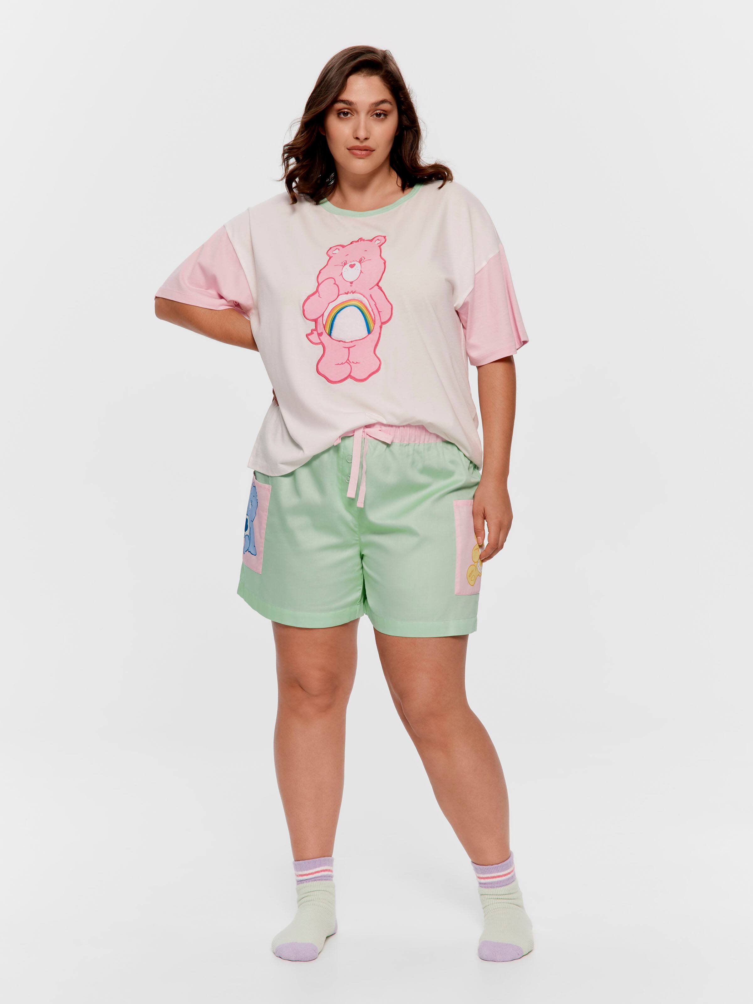 P.A. Plus Care Bears 100% Cotton Relaxed Mid Short