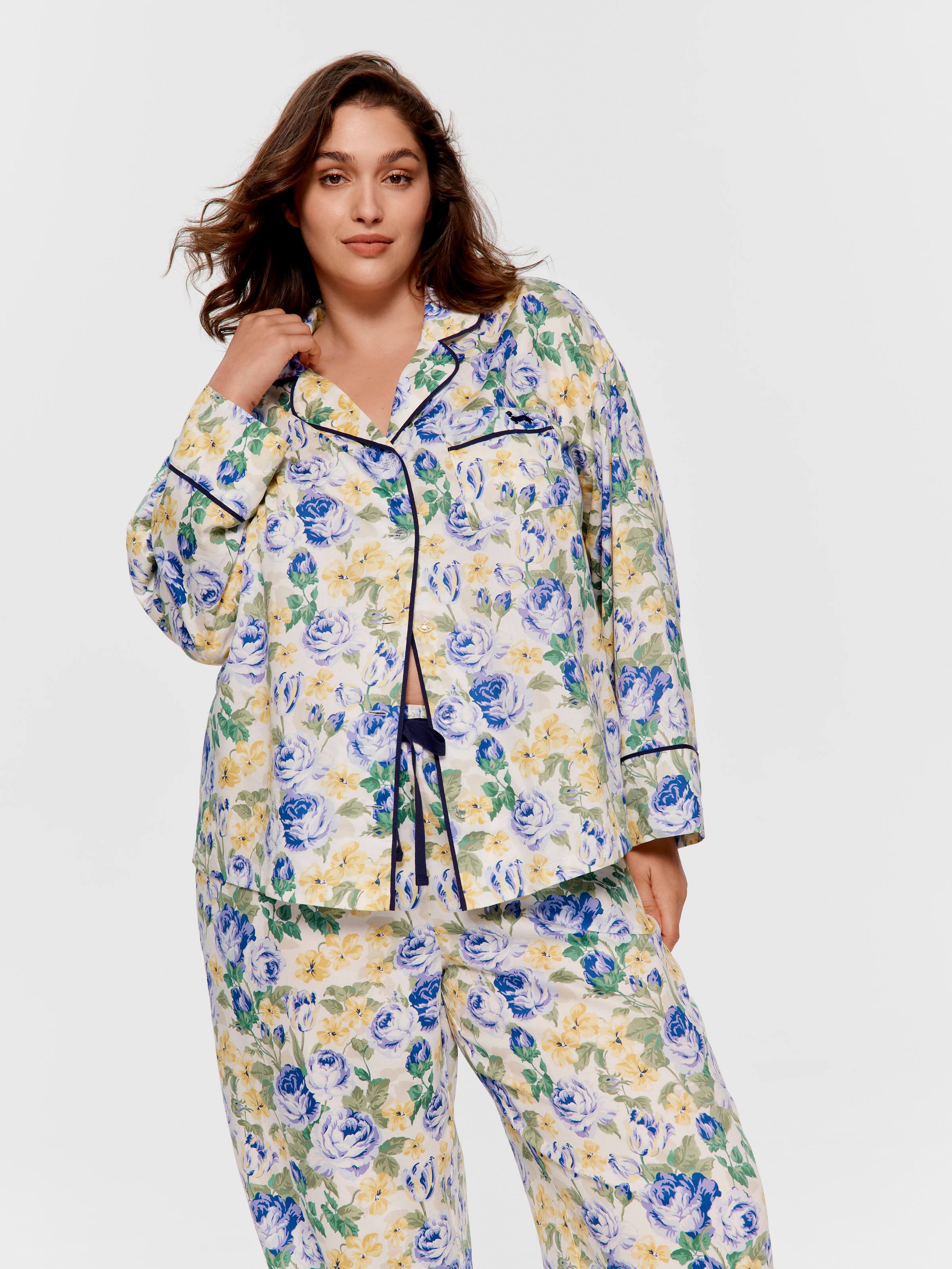 P.A. Plus Rose 100% Cotton Pj Set
