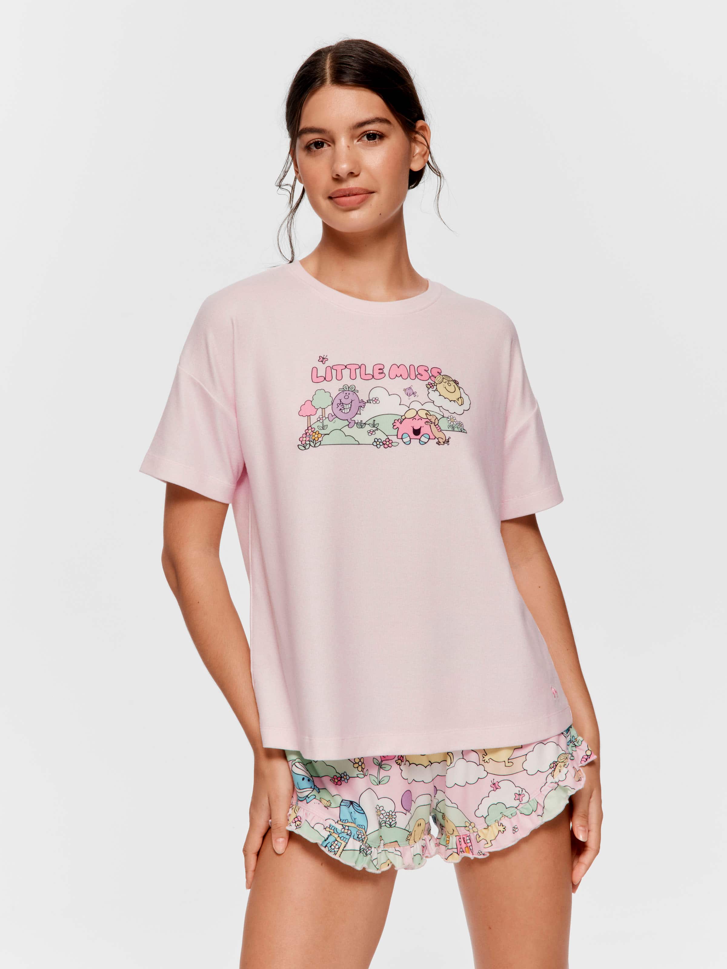 Mr Men & Little Miss Plush Oversized Top