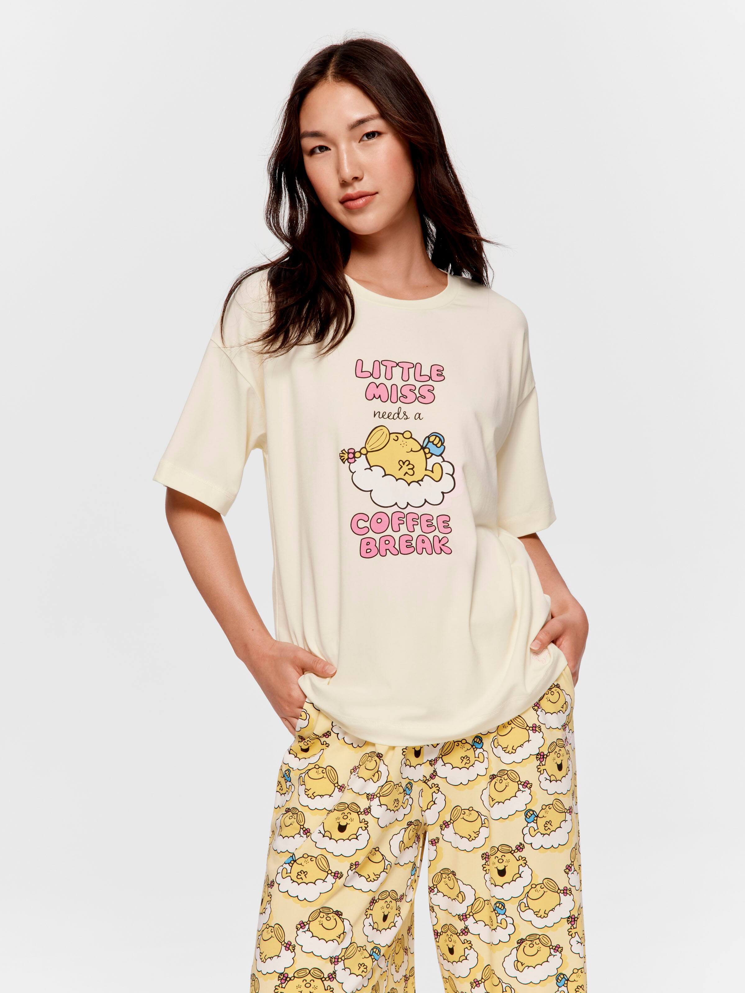 Little Miss Coffee Break Oversized Top