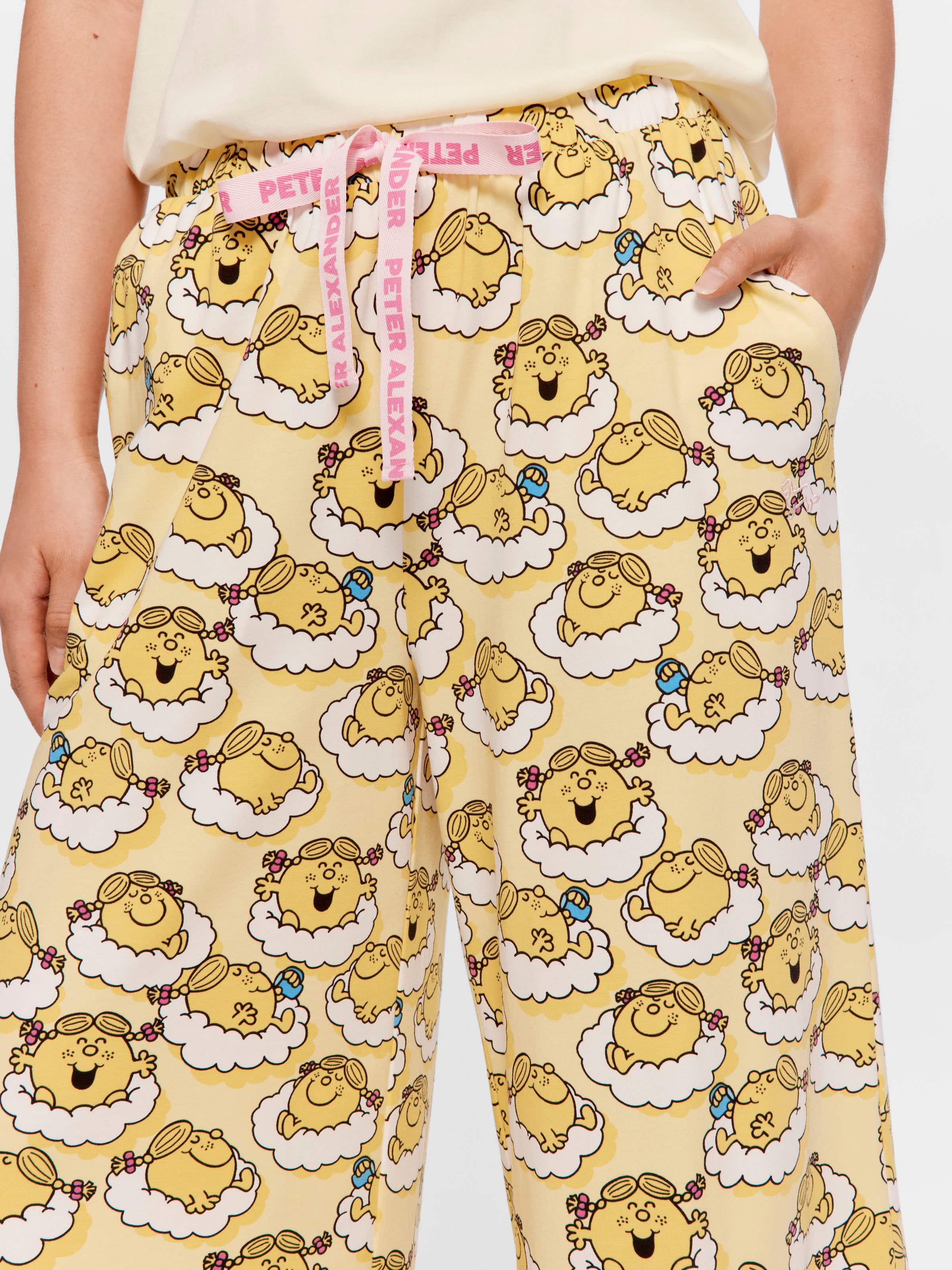 Little Miss Coffee Break Wide Leg Pj Bottom