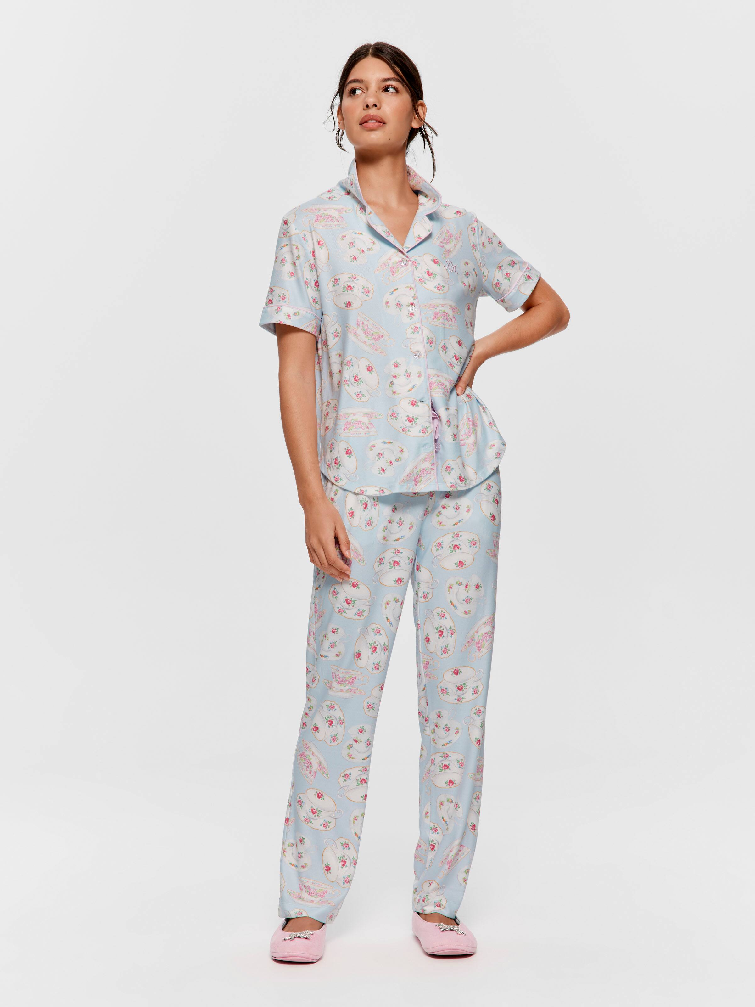 Pretty Teacup Plush Pj Set