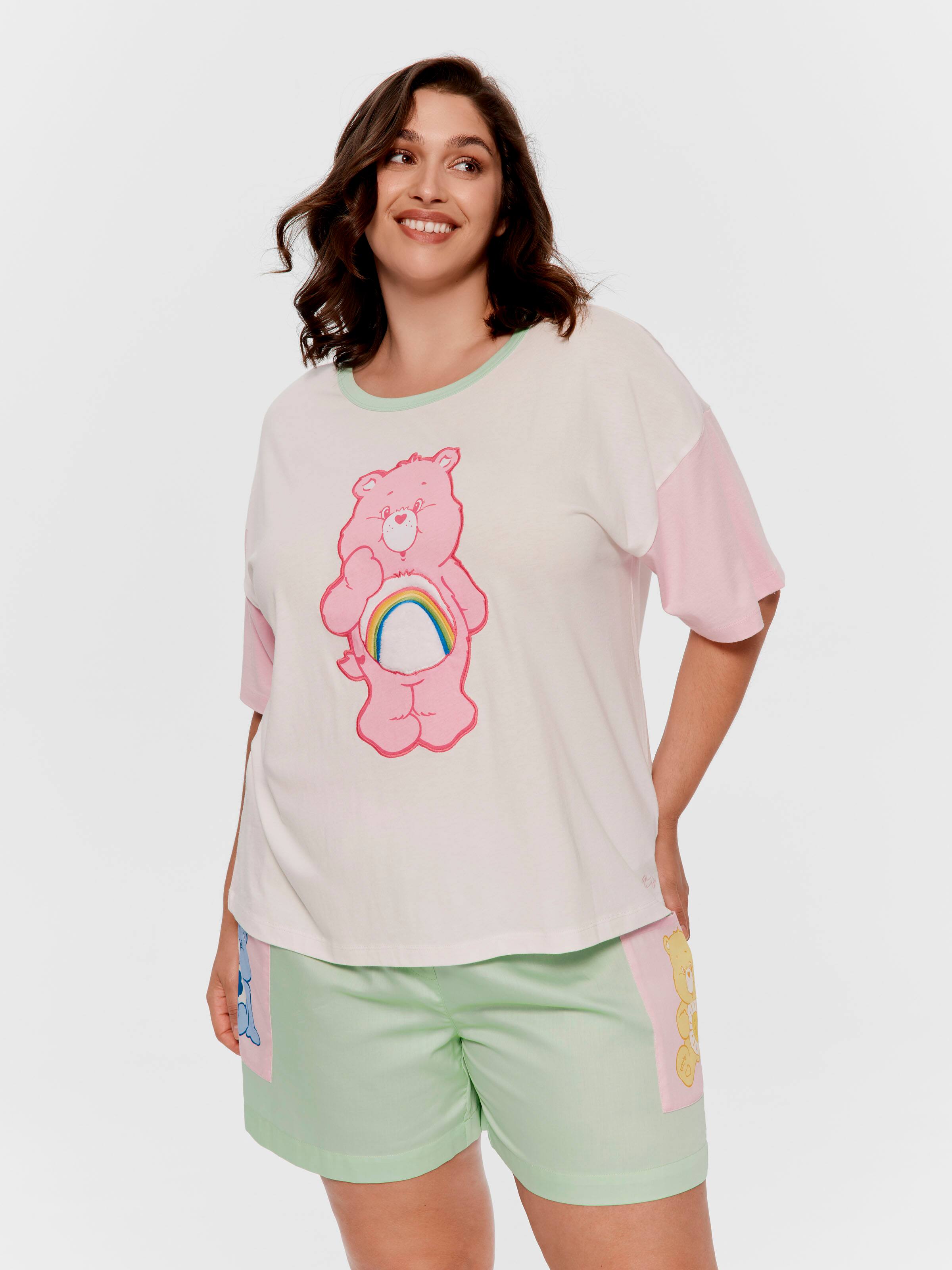P.A. Plus Care Bears Oversized Tshirt