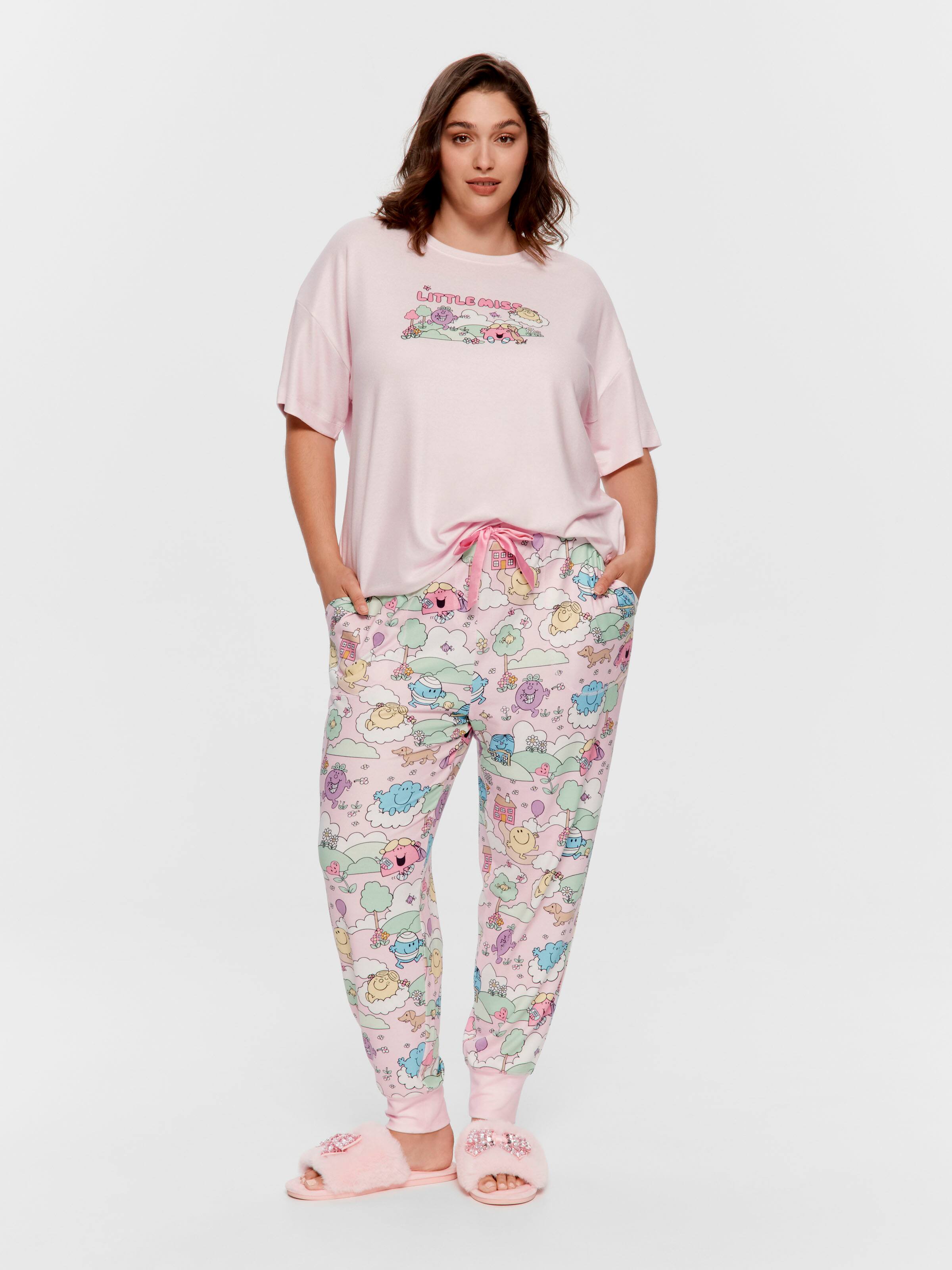 P.A. Plus Mr Men & Little Miss Plush Easy Pj Bottom