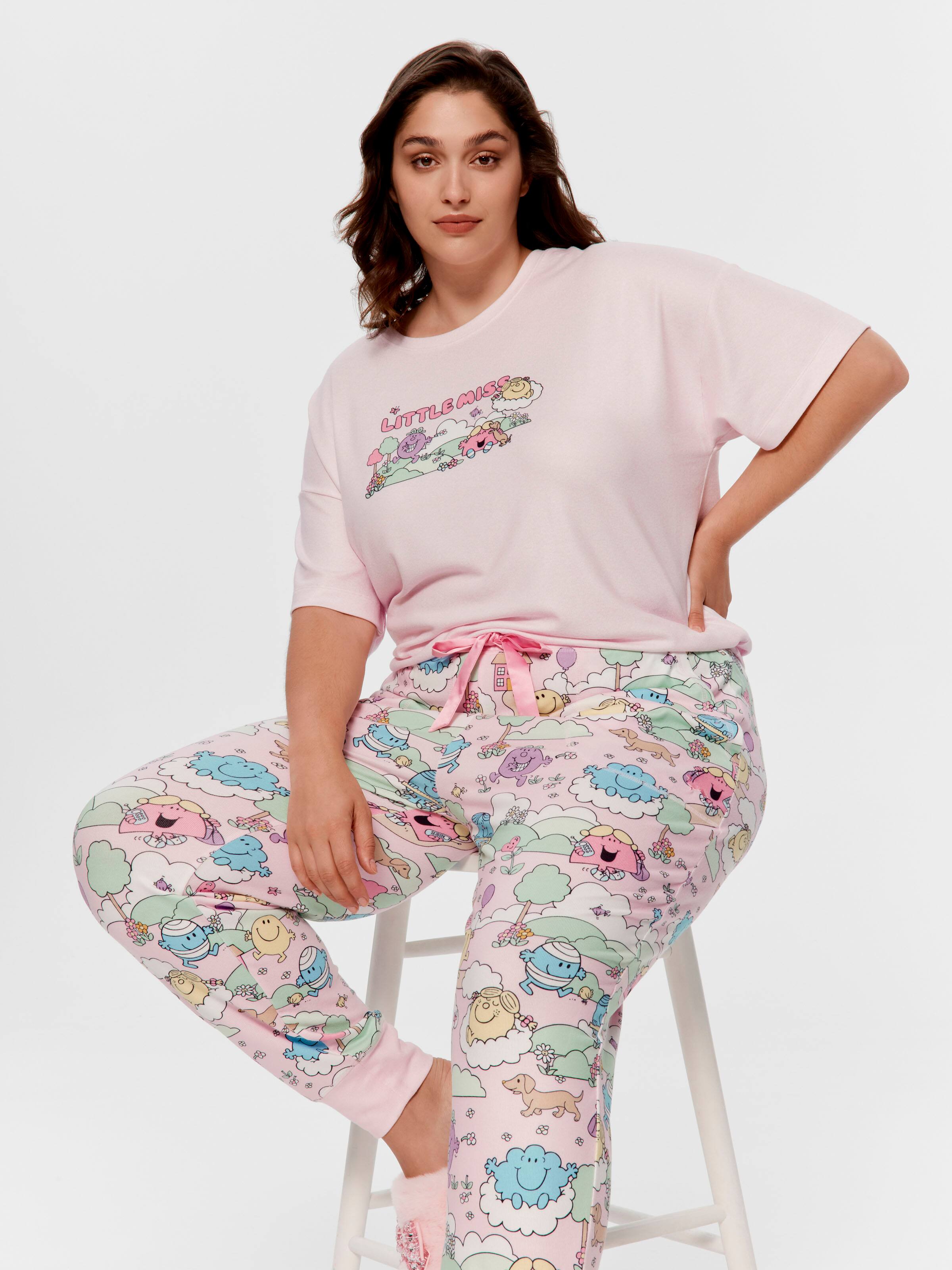 P.A. Plus Mr Men & Little Miss Plush Easy Pj Bottom